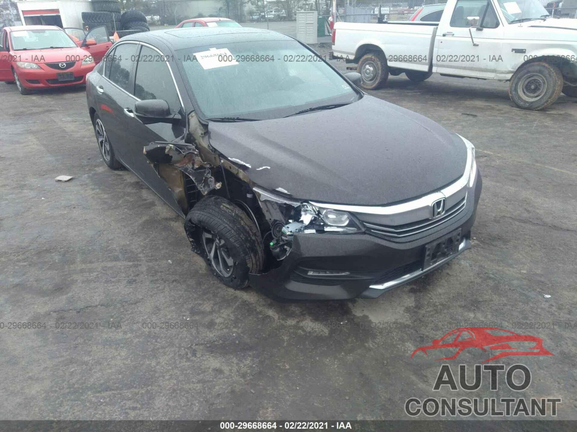 HONDA ACCORD SEDAN 2016 - 1HGCR2F81GA136509