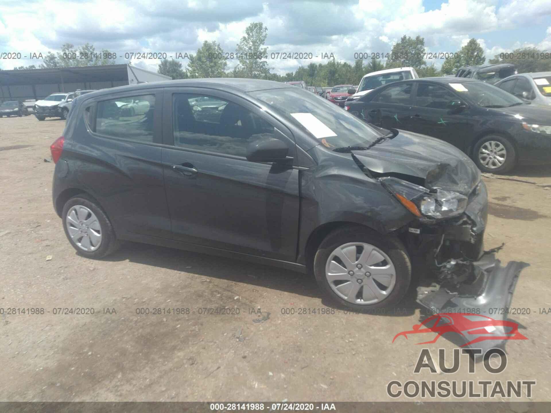 CHEVROLET SPARK 2018 - KL8CB6SA1JC477271