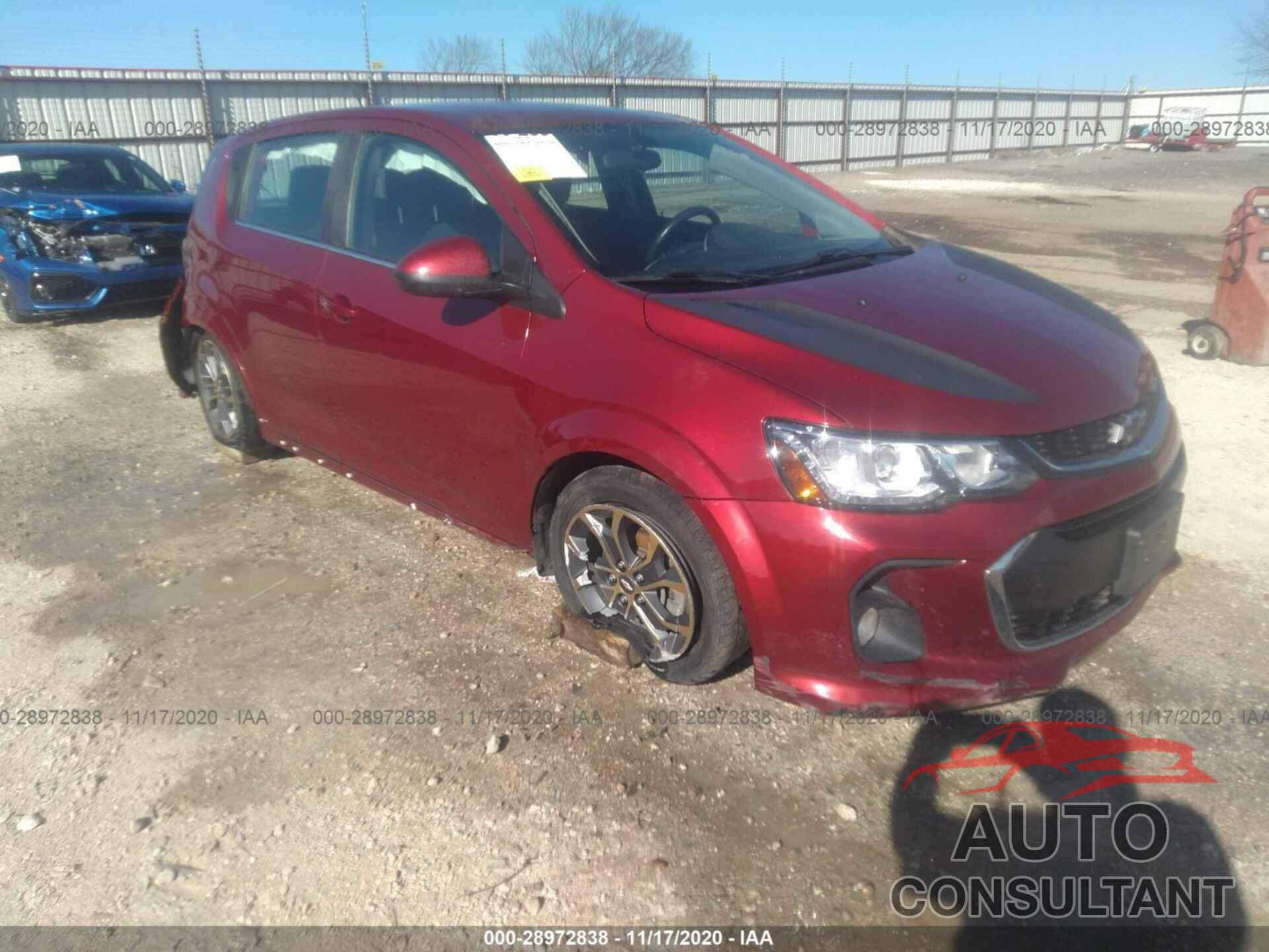 CHEVROLET SONIC 2017 - 1G1JD6SH9H4173656