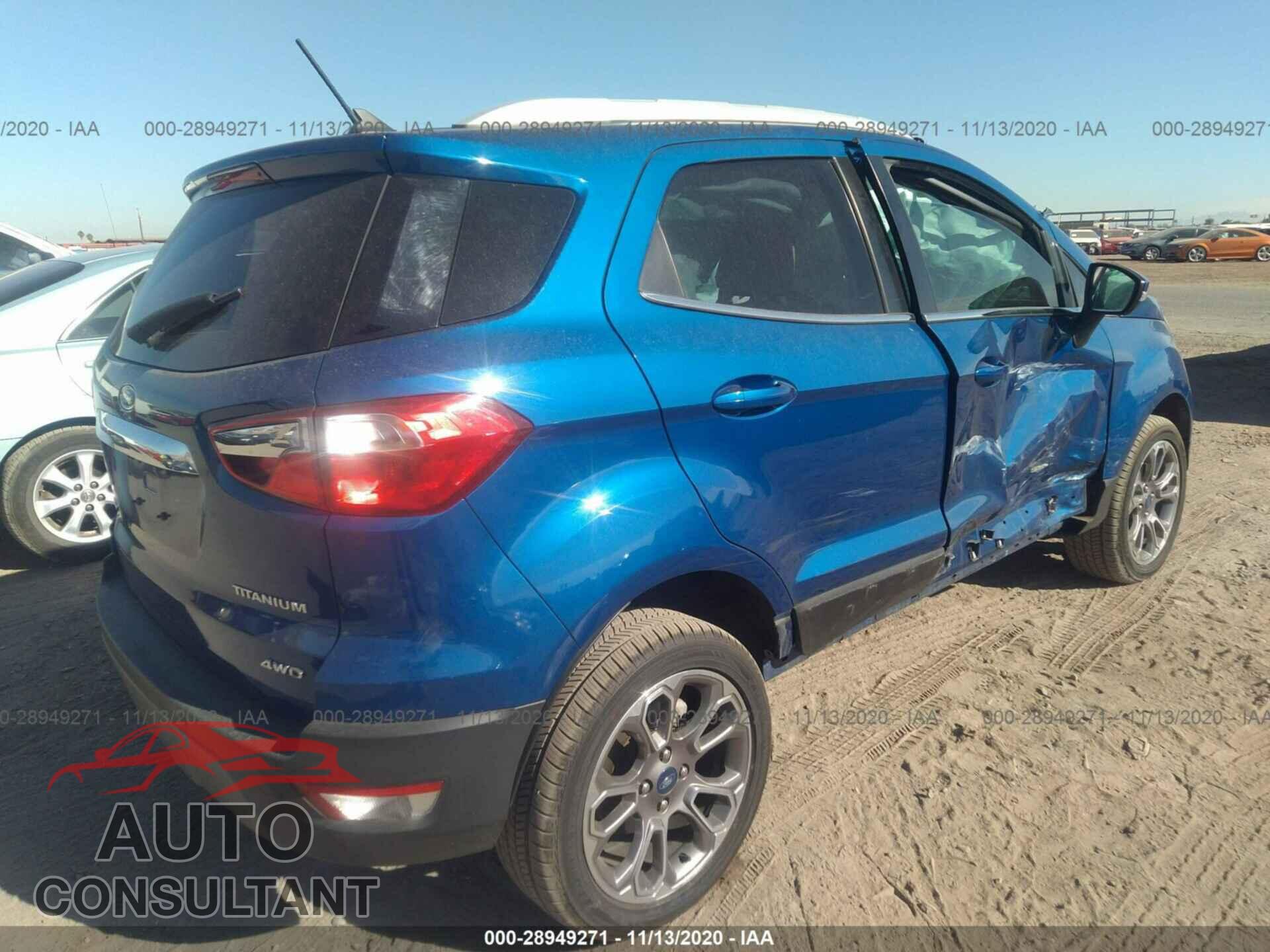 FORD ECOSPORT 2019 - MAJ6S3KL2KC257889