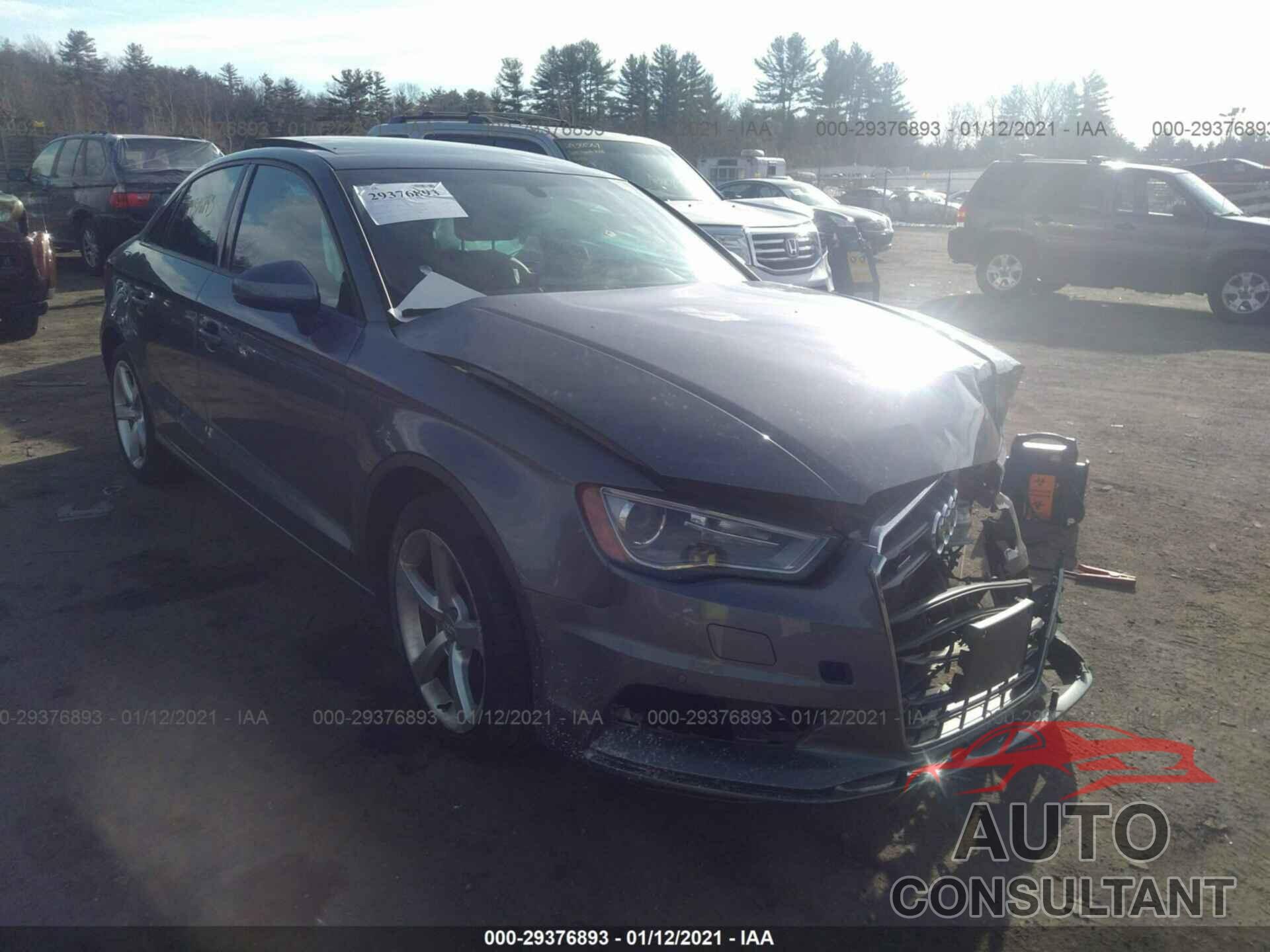 AUDI A3 2016 - WAUB8GFF3G1113612