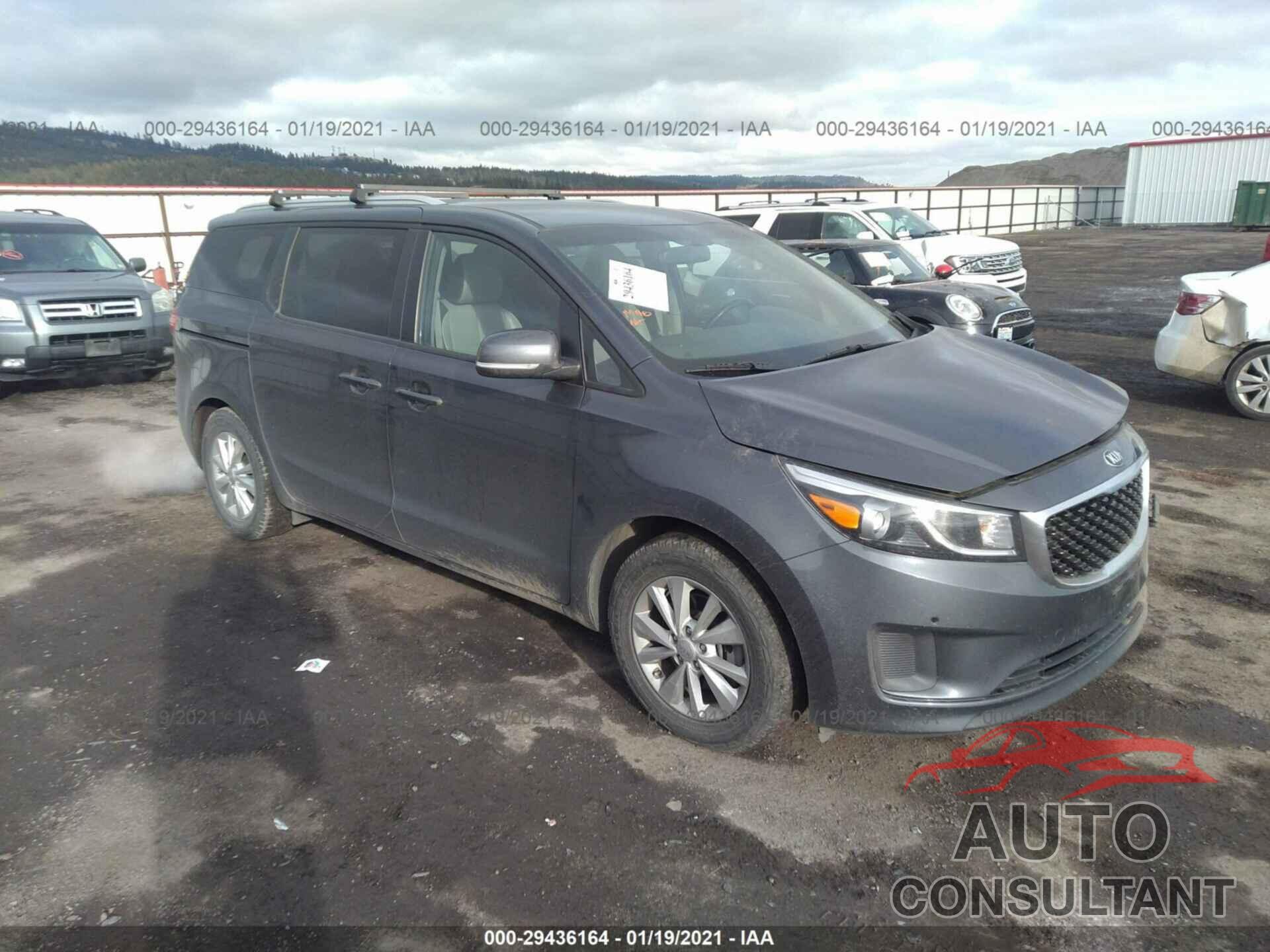 KIA SEDONA 2017 - KNDMB5C19H6314011