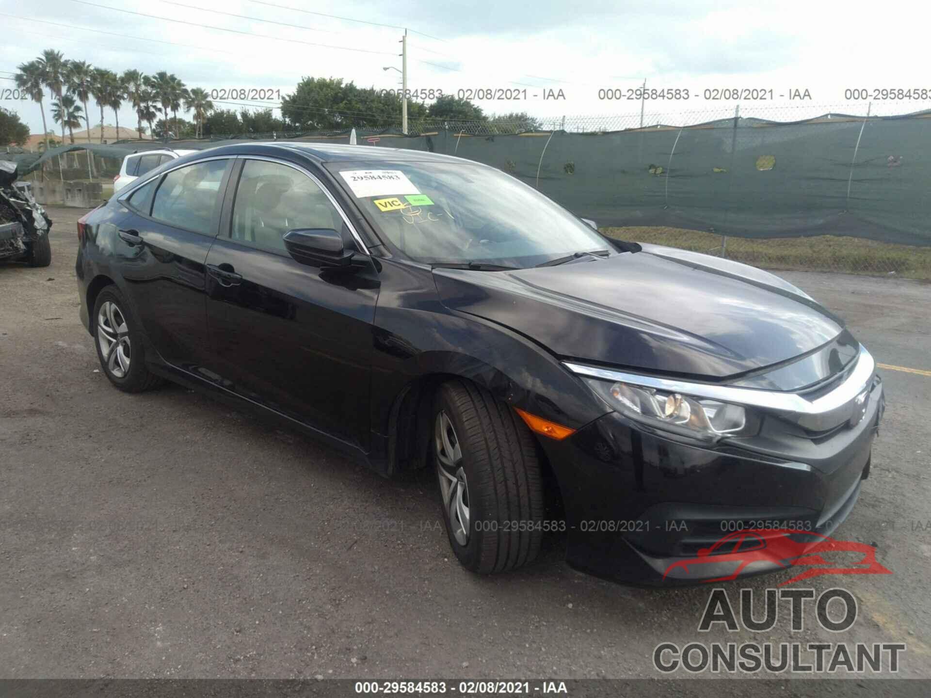 HONDA CIVIC SEDAN 2018 - 19XFC2F51JE024476