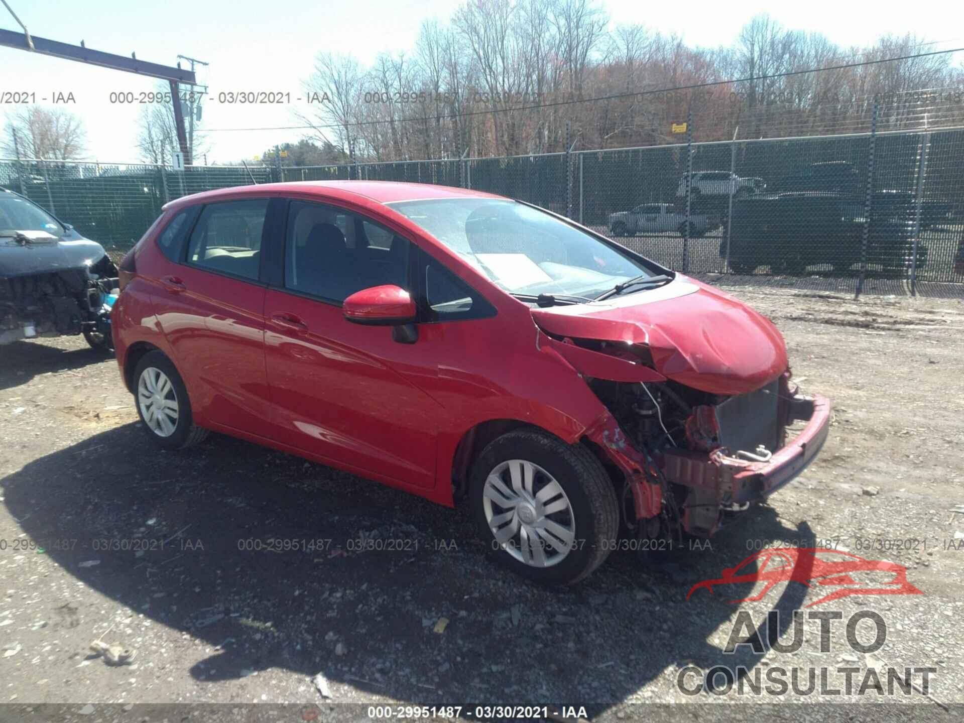 HONDA FIT 2016 - JHMGK5H56GX017911