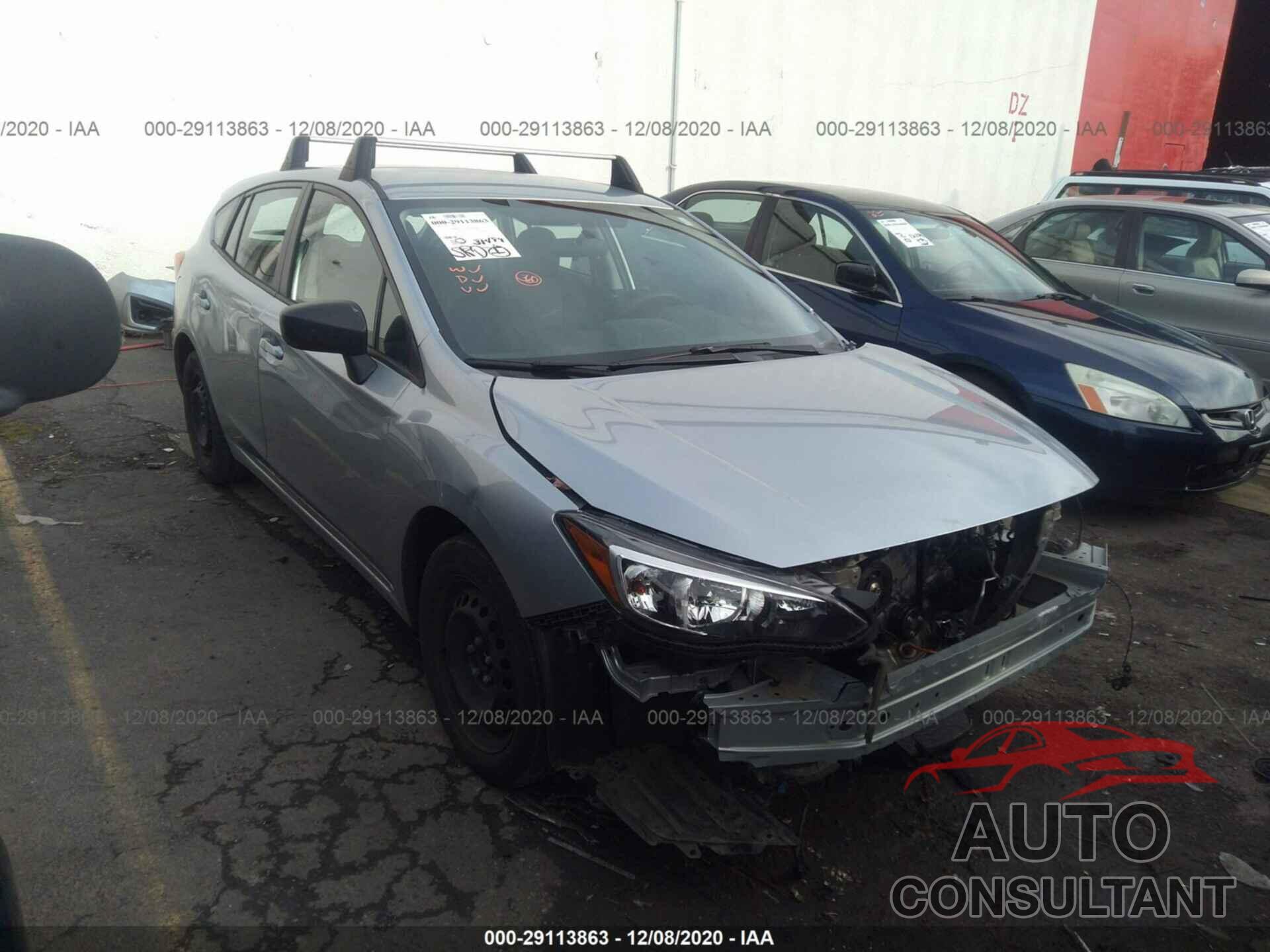 SUBARU IMPREZA 2018 - 4S3GTAA68J3734156