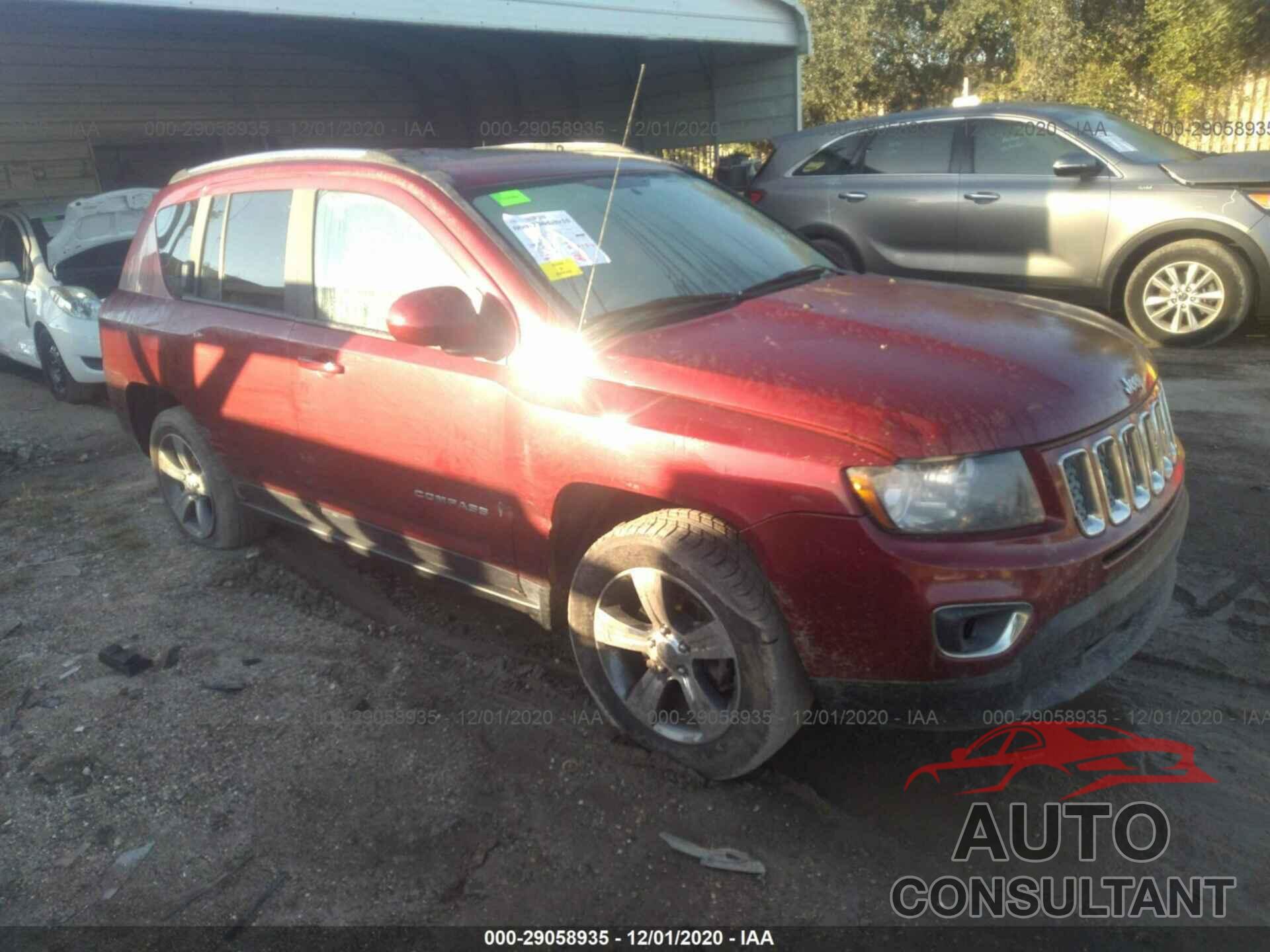 JEEP COMPASS 2016 - 1C4NJCEA6GD678289