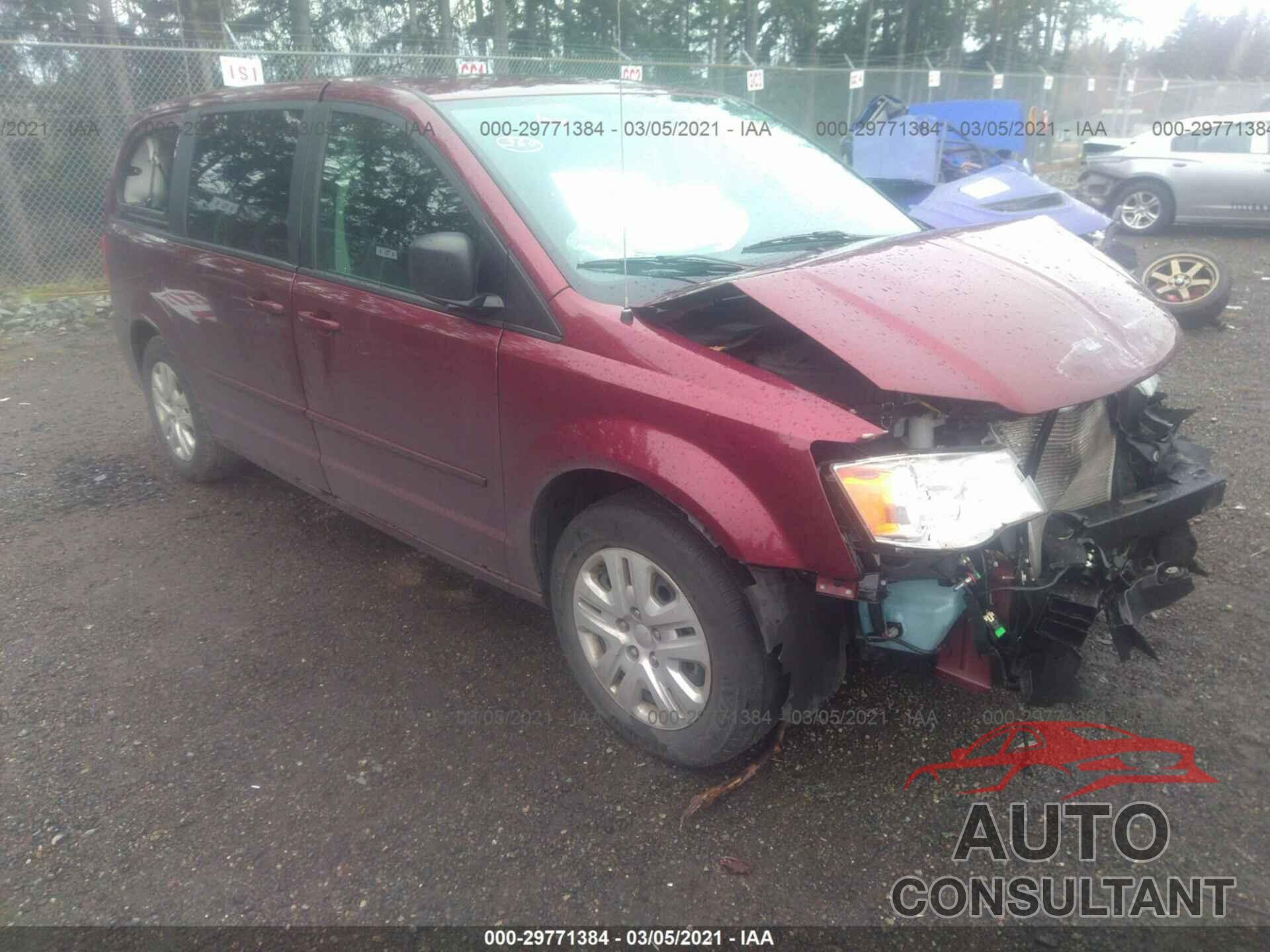 DODGE GRAND CARAVAN 2017 - 2C4RDGBG7HR675604