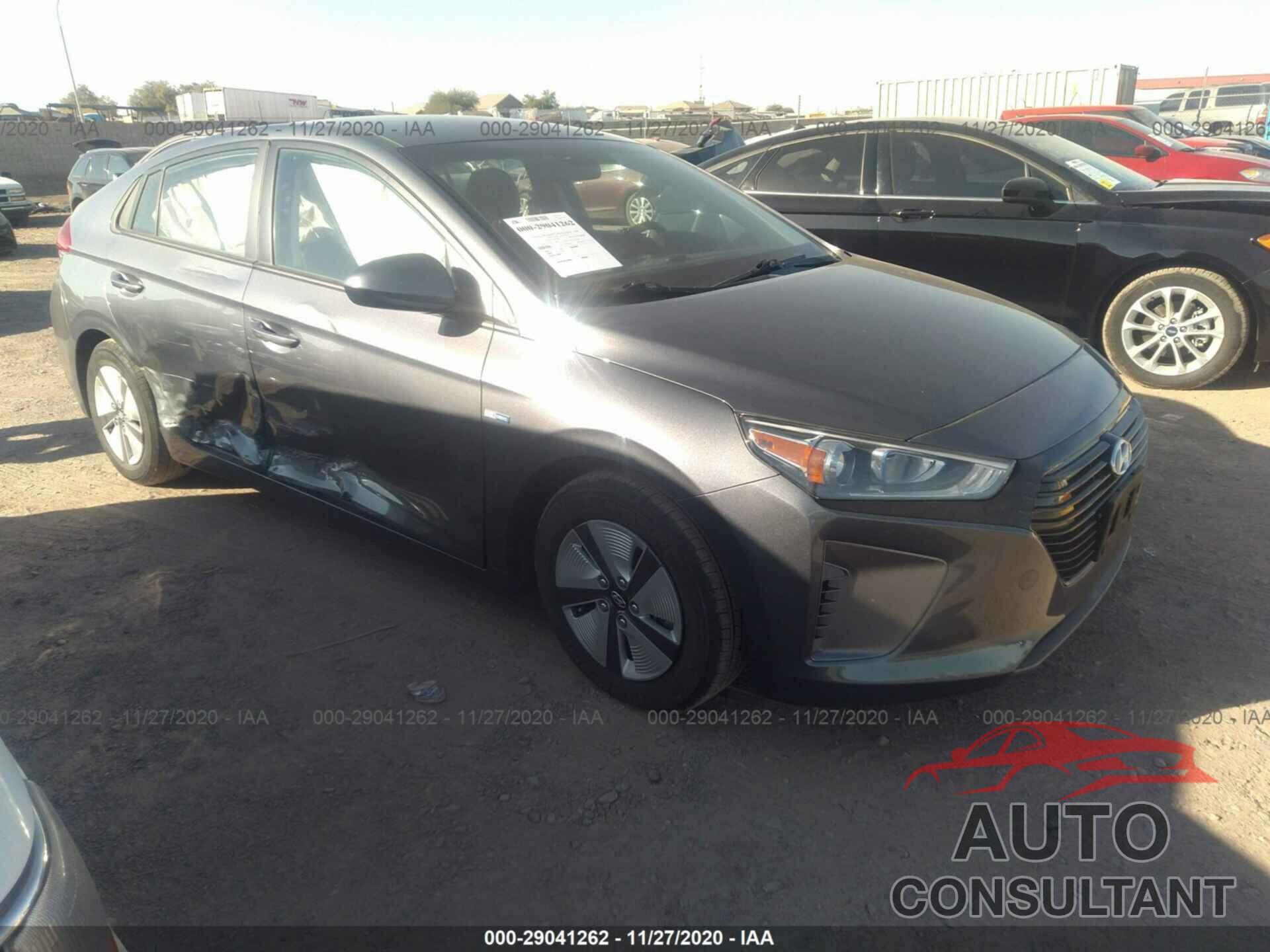 HYUNDAI IONIQ HYBRID 2019 - KMHC65LC6KU173480