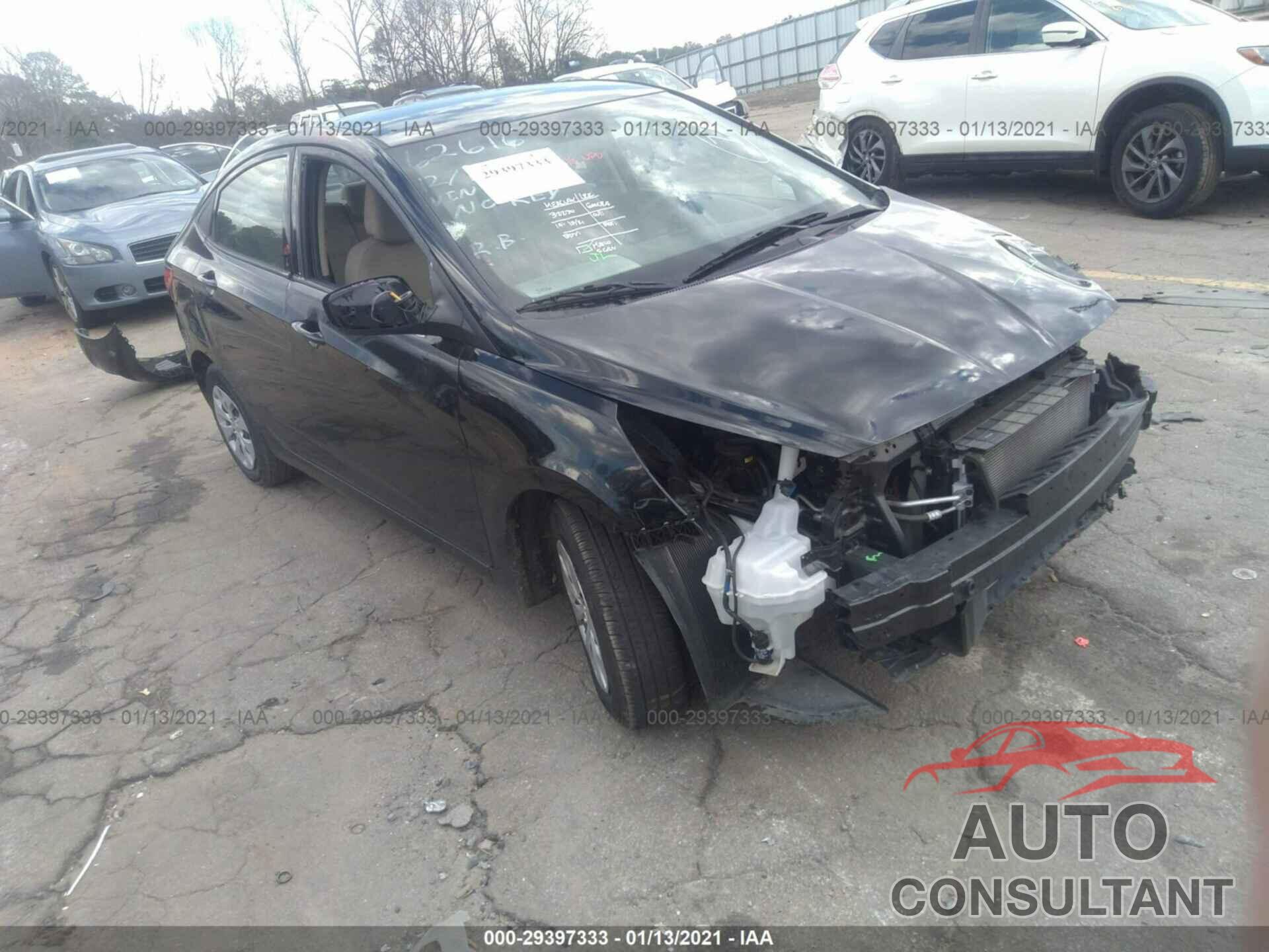 HYUNDAI ACCENT 2017 - KMHCT4AEXHU360866