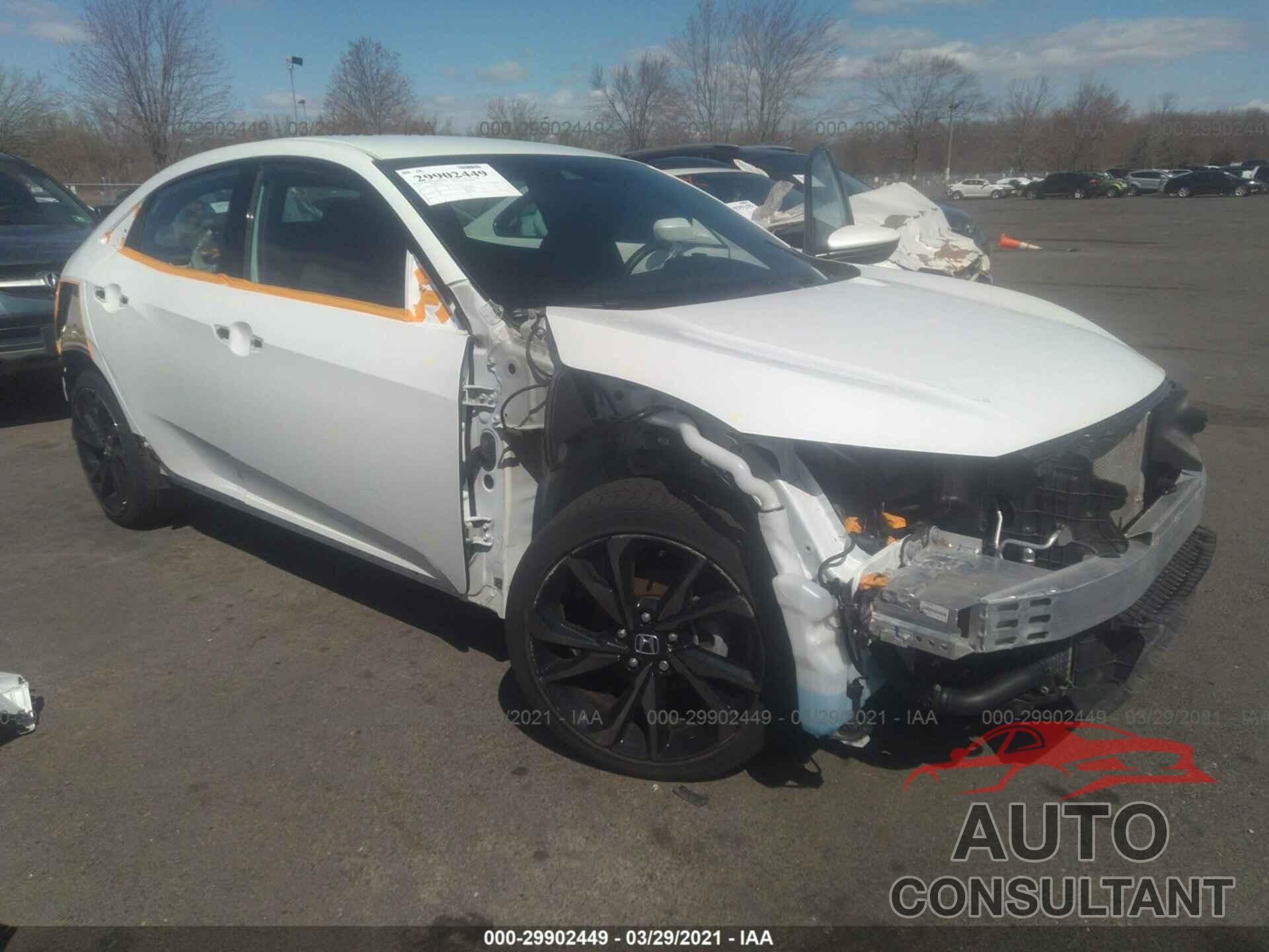 HONDA CIVIC HATCHBACK 2019 - SHHFK7H42KU416154