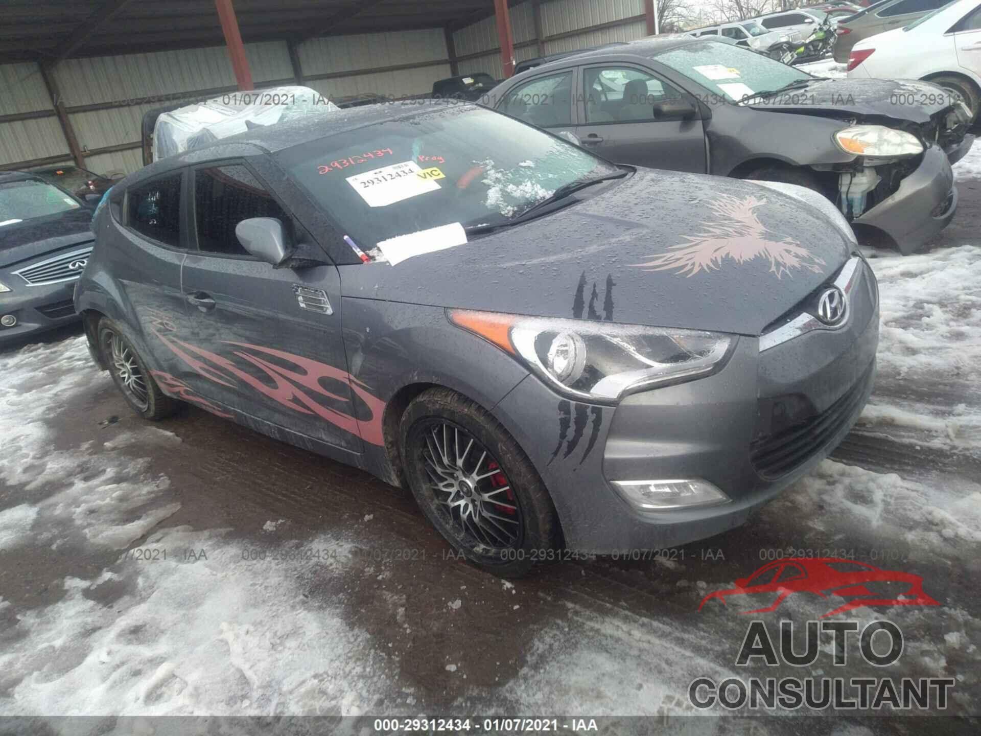 HYUNDAI VELOSTER 2017 - KMHTC6ADXHU306454