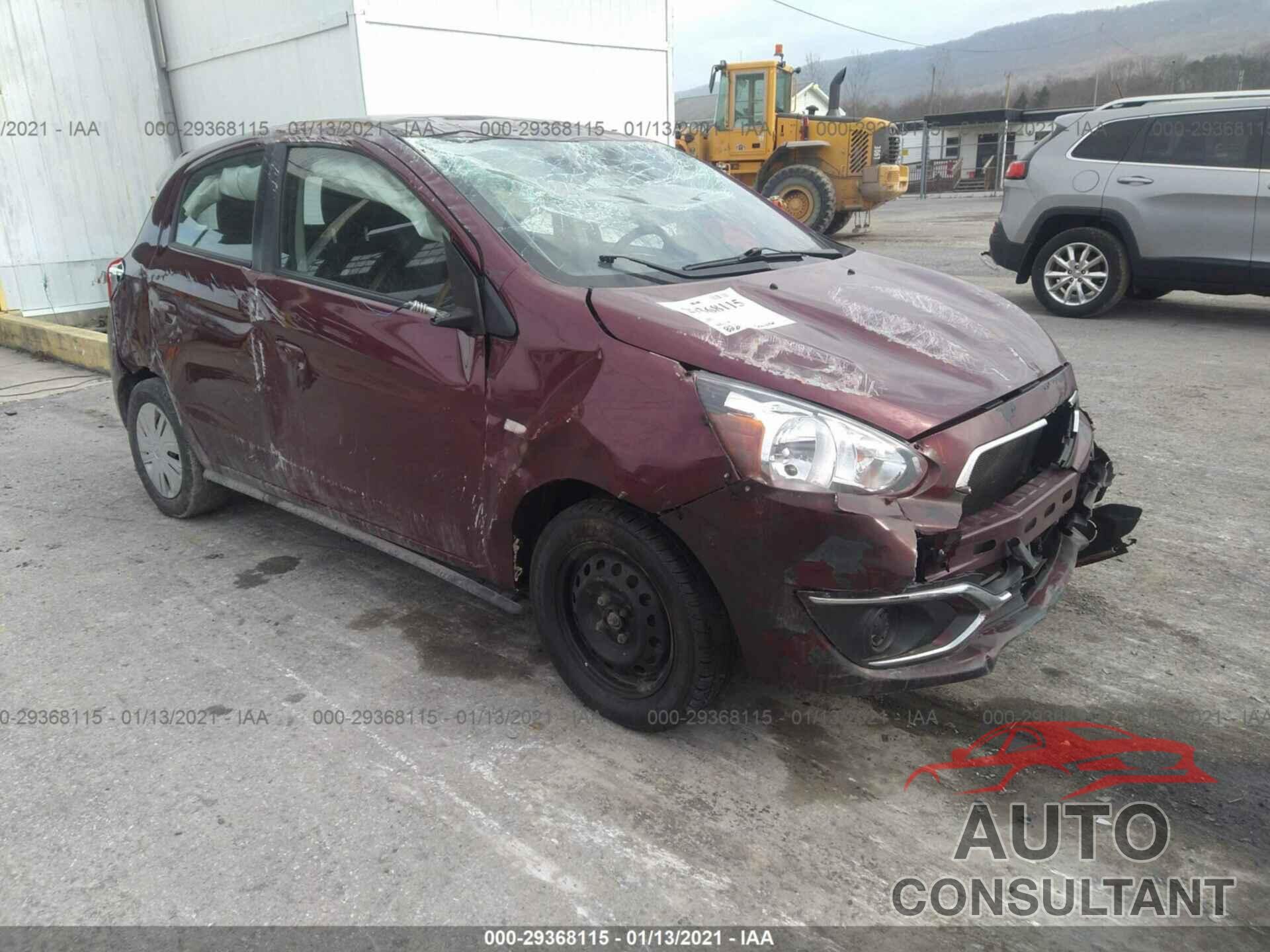 MITSUBISHI MIRAGE 2019 - ML32A3HJ8KH010187