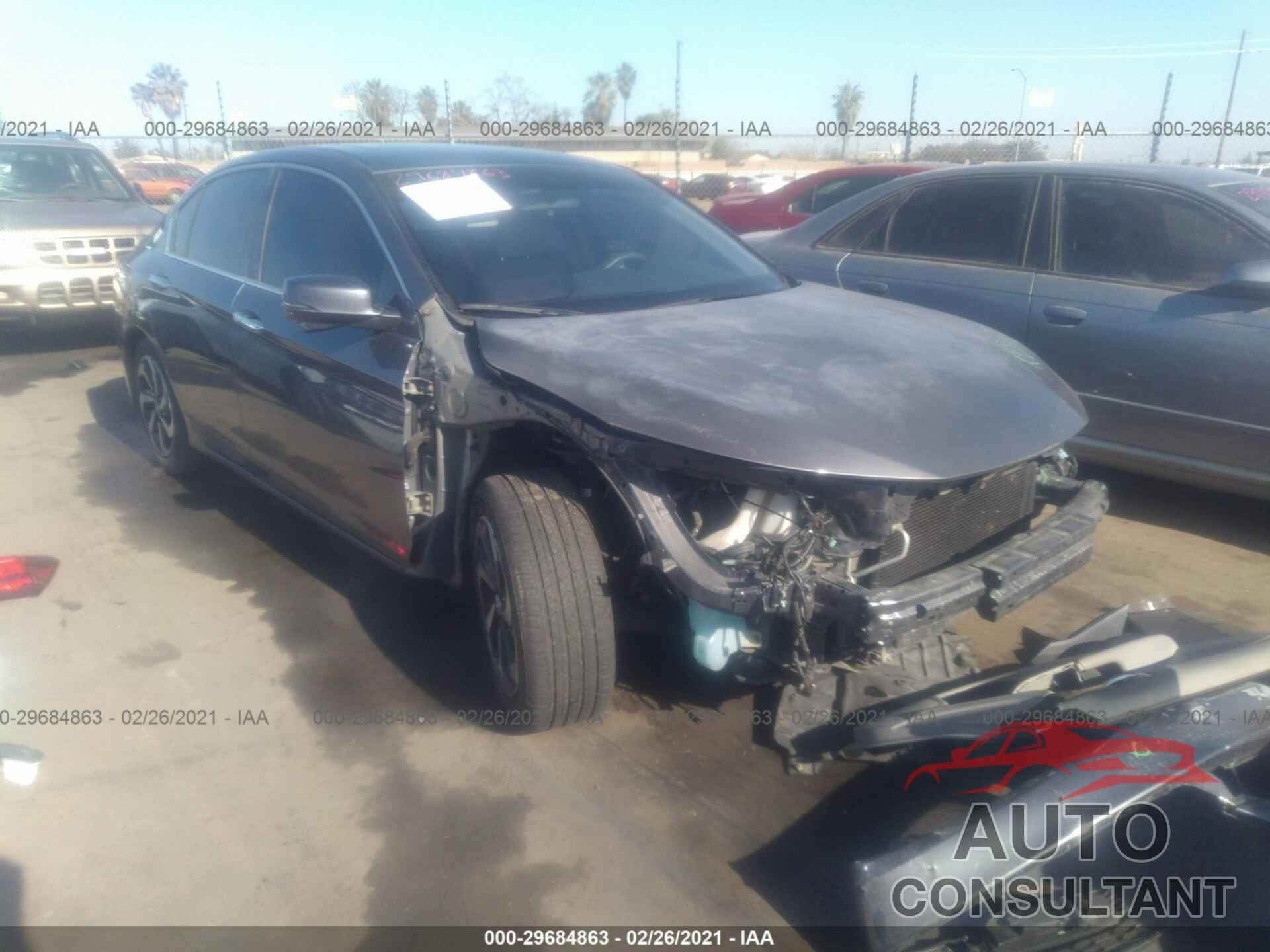 HONDA ACCORD SEDAN 2016 - 1HGCR2F79GA128942
