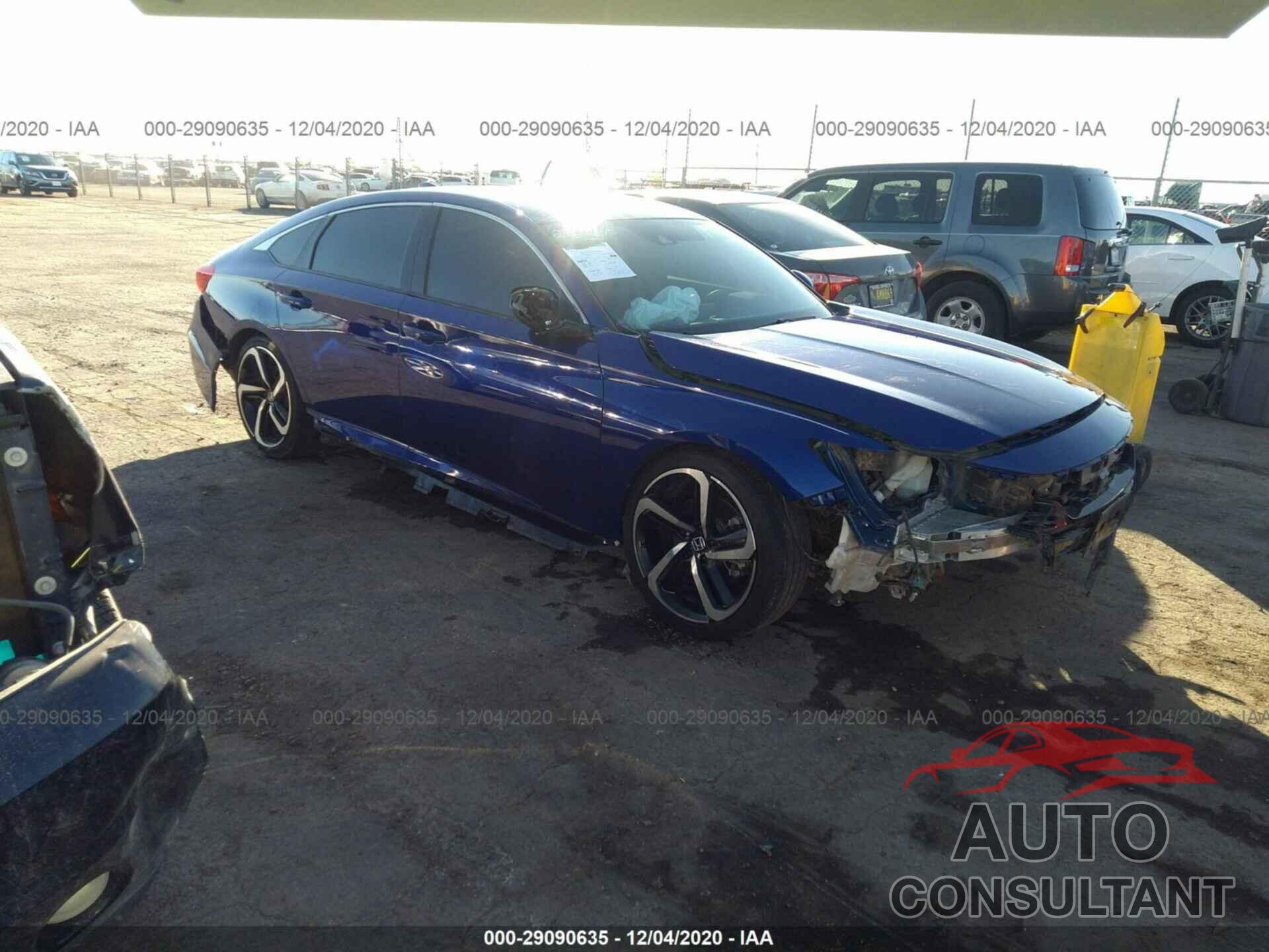 HONDA ACCORD SEDAN 2019 - 1HGCV1F30KA011455