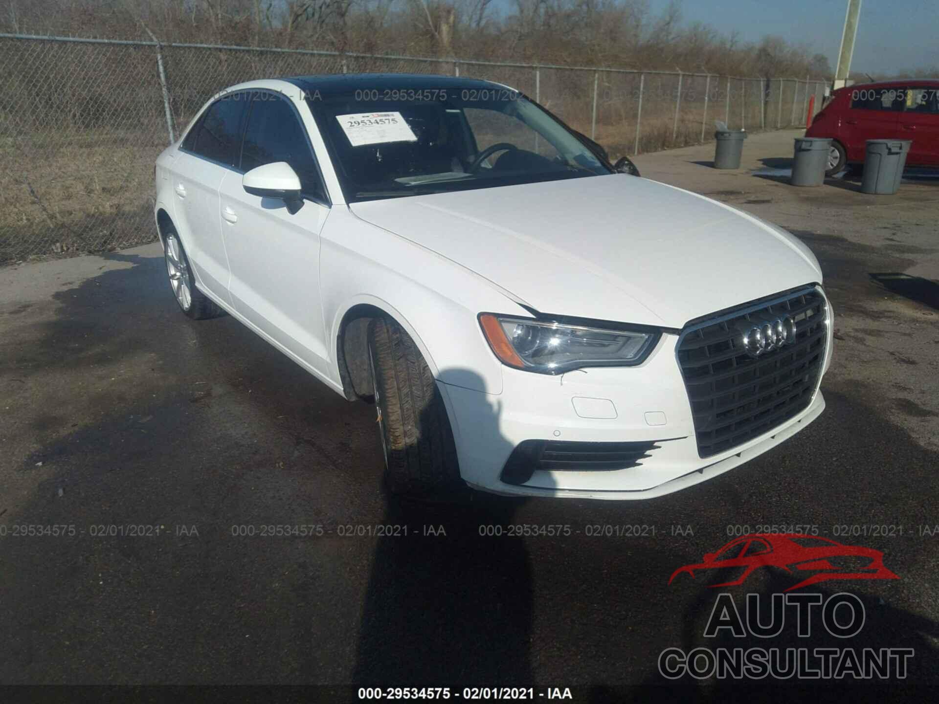 AUDI A3 2016 - WAUC7GFF6G1025869