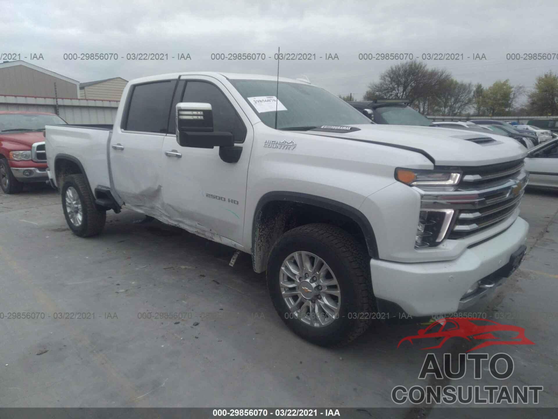 CHEVROLET SILVERADO 2500HD 2021 - 1GC1YREY9MF100990