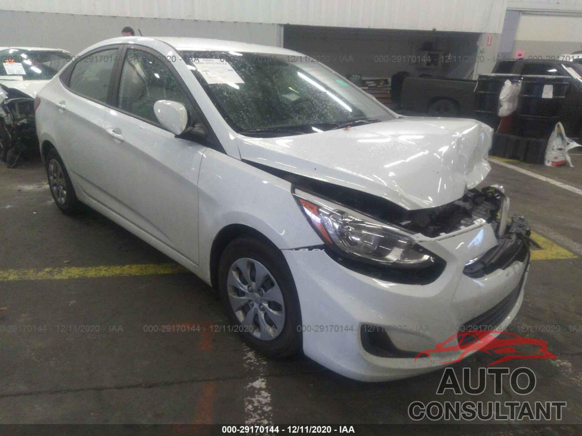 HYUNDAI ACCENT 2017 - KMHCT4AE4HU335851