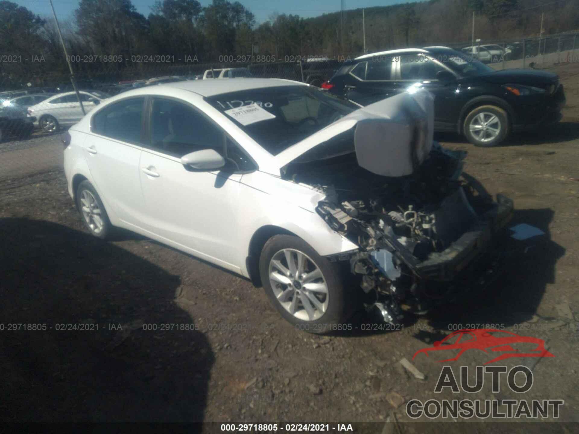 KIA FORTE 2017 - 3KPFL4A70HE151086