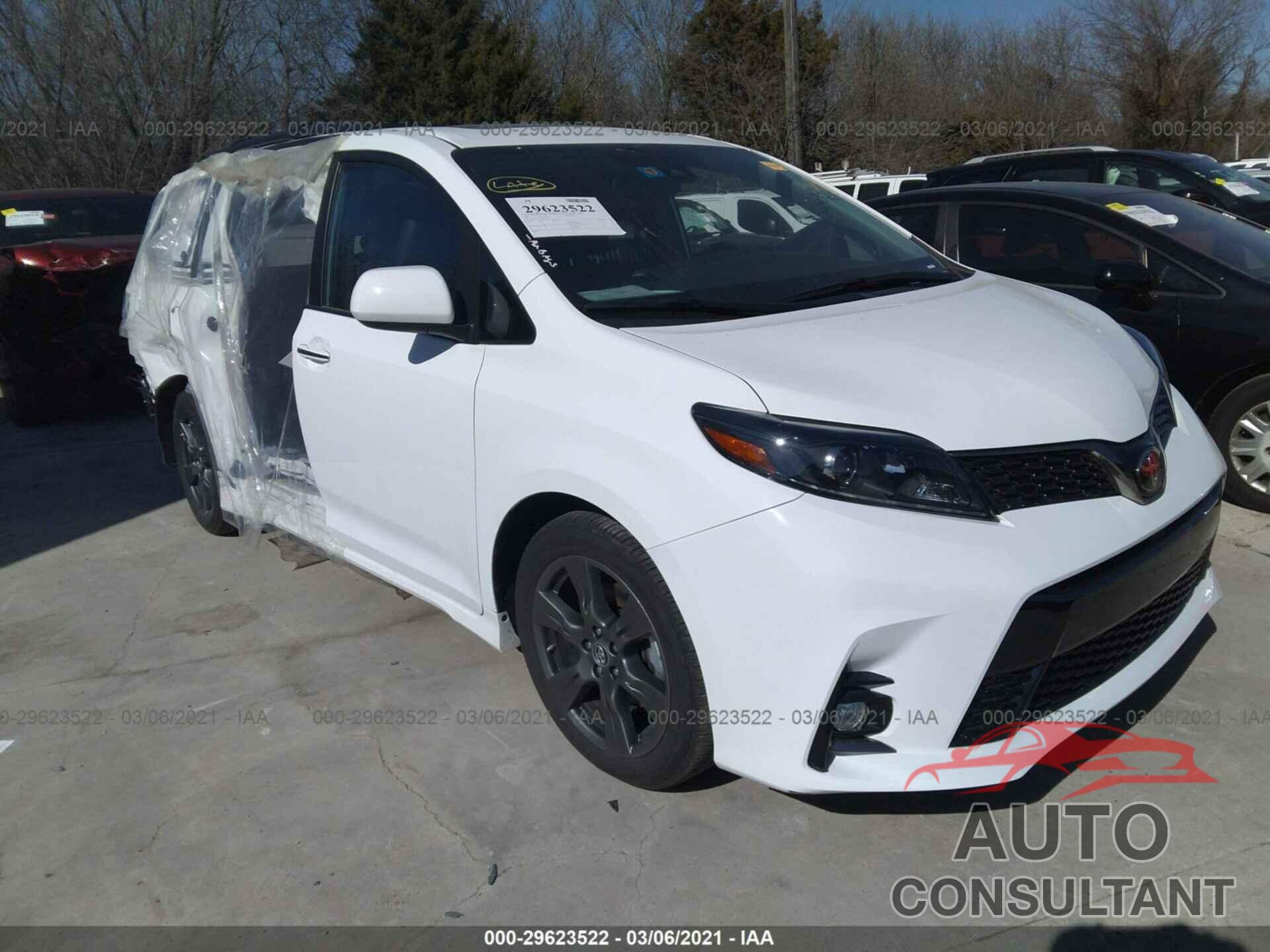 TOYOTA SIENNA 2020 - 5TDXZ3DC2LS052015