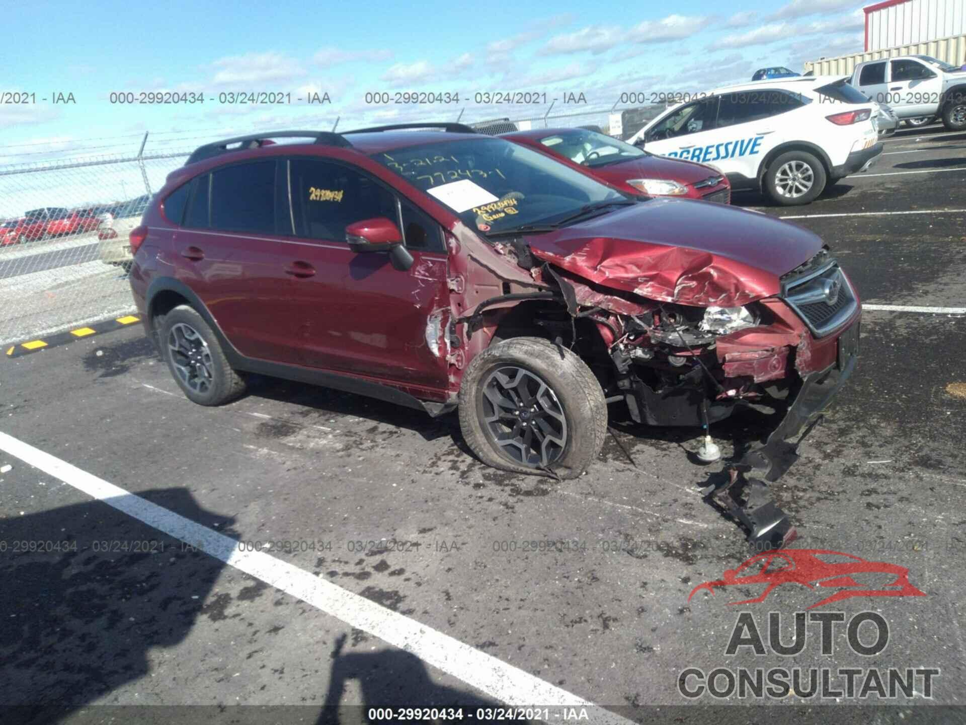 SUBARU CROSSTREK 2016 - JF2GPAKC9GH317747