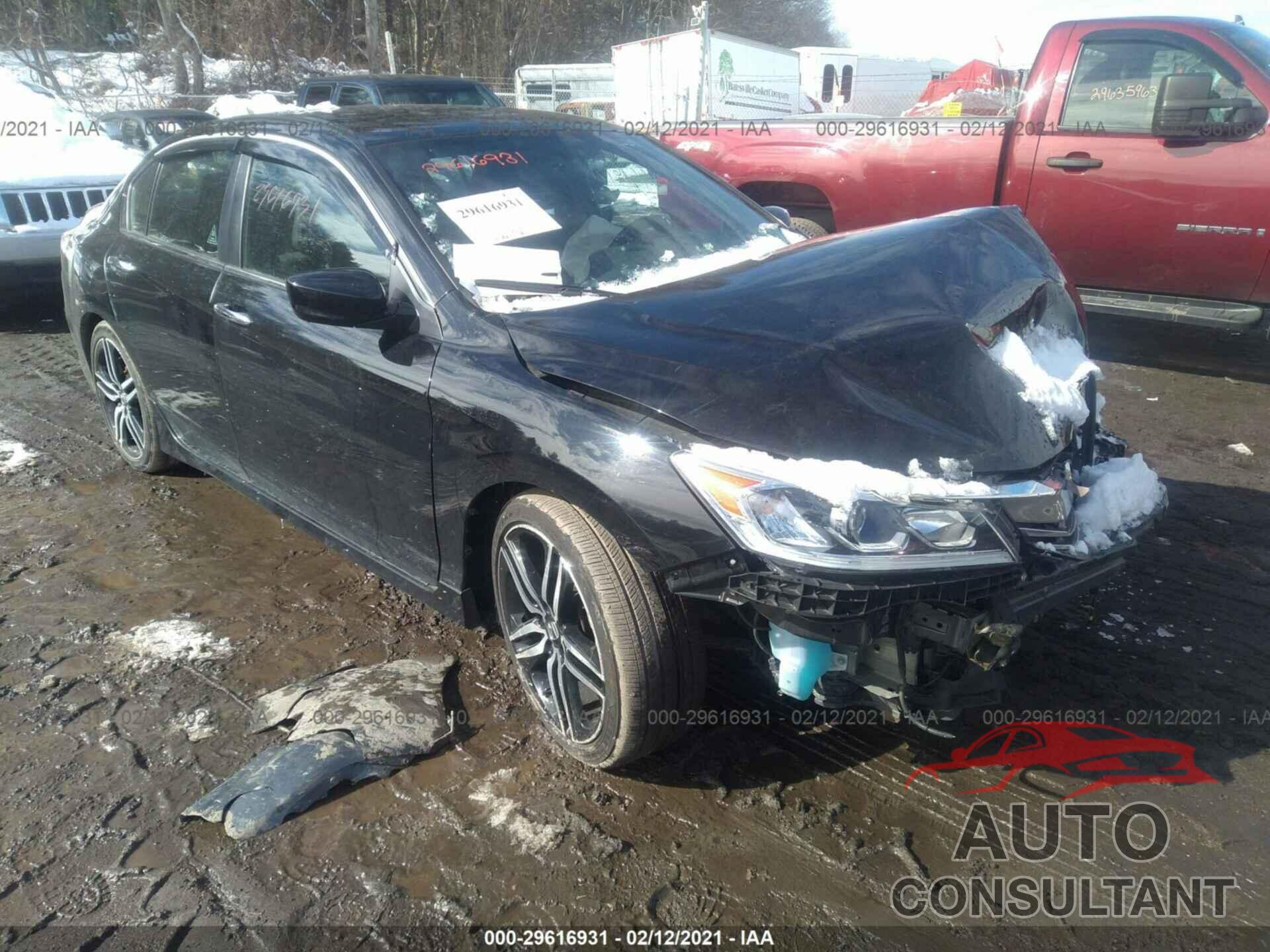 HONDA ACCORD SEDAN 2017 - 1HGCR2F5XHA008163