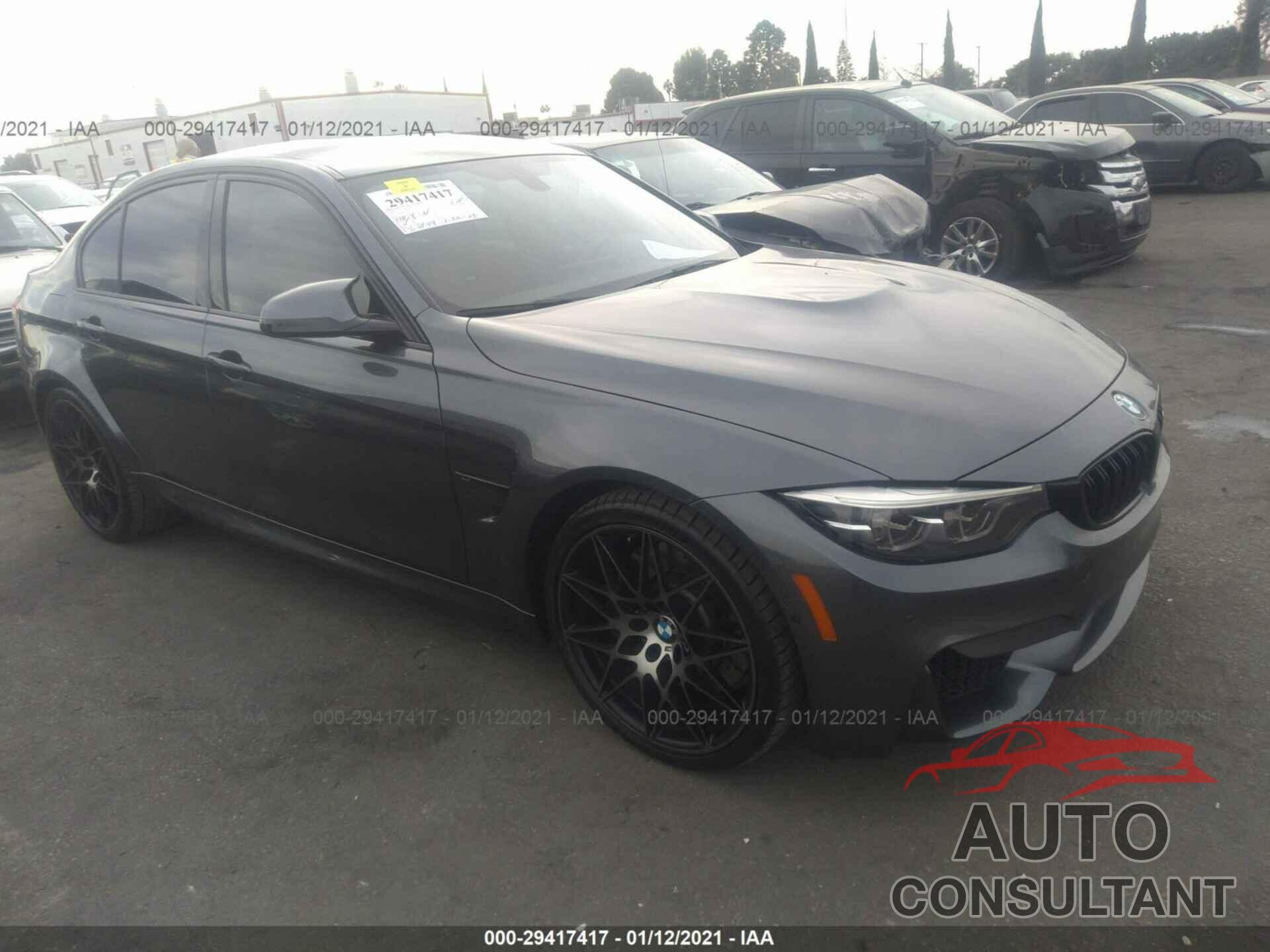 BMW M3 2018 - WBS8M9C51J5L00159