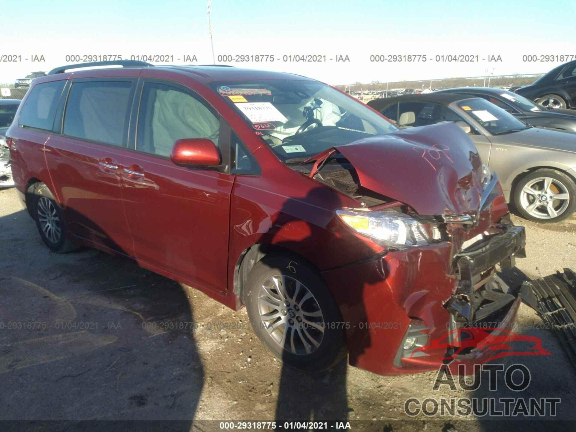 TOYOTA SIENNA 2020 - 5TDYZ3DC7LS055321