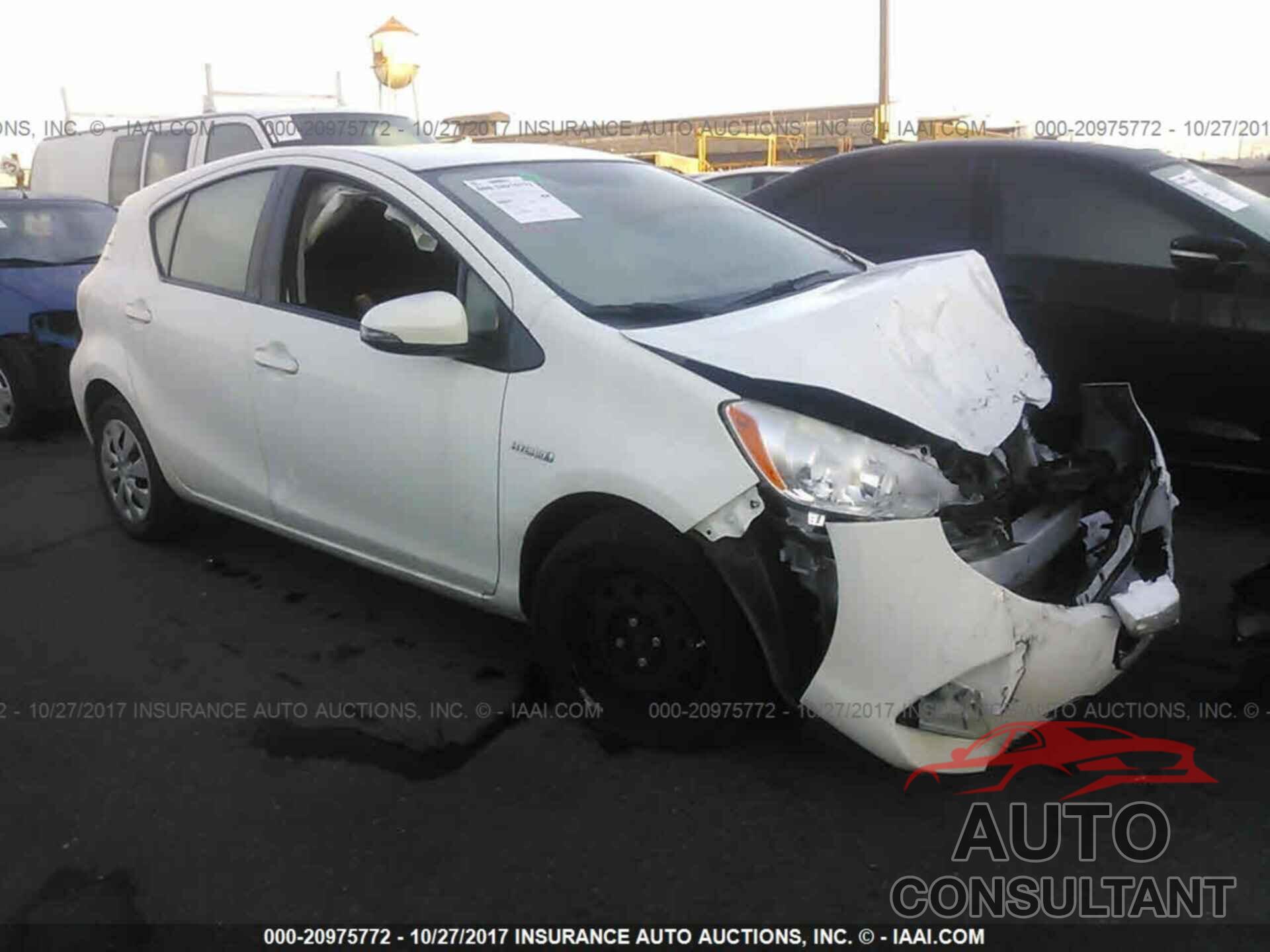Toyota Prius c 2012 - JTDKDTB32C1505722