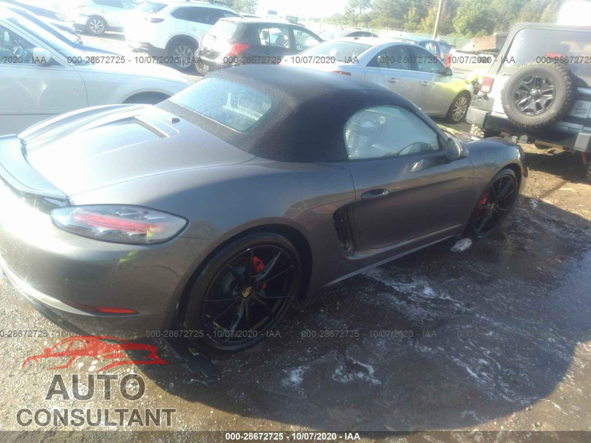 PORSCHE 718 BOXSTER 2017 - WP0CB2A8XHS241359