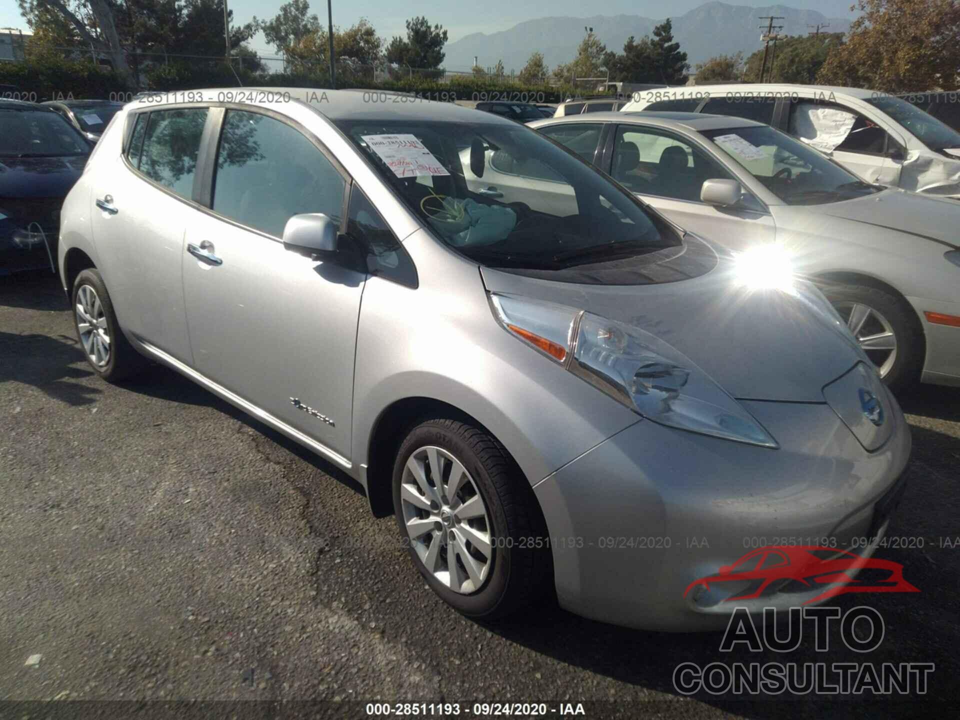 NISSAN LEAF 2017 - 1N4BZ0CP0HC300032