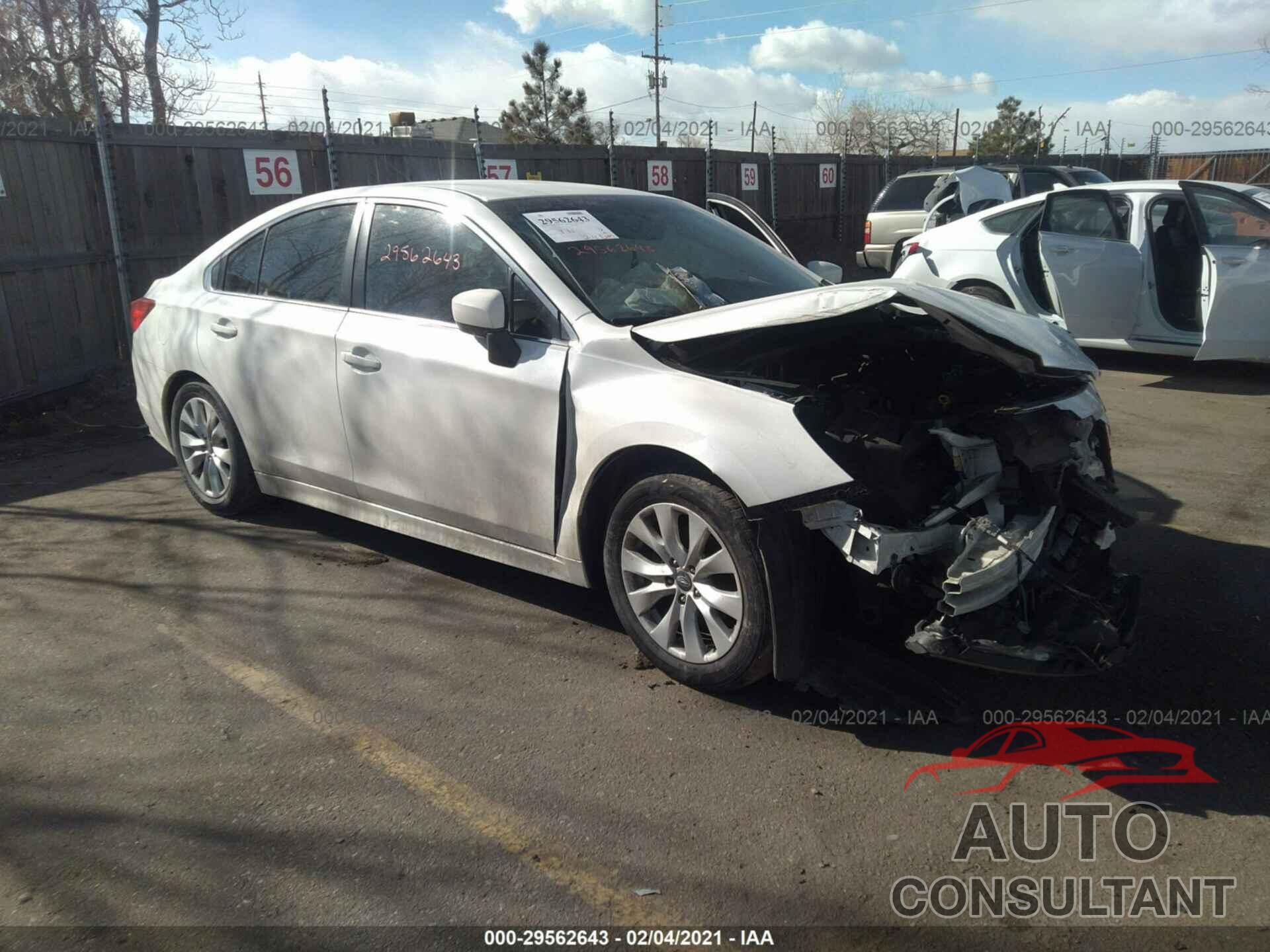SUBARU LEGACY 2017 - 4S3BNAC63H3050238