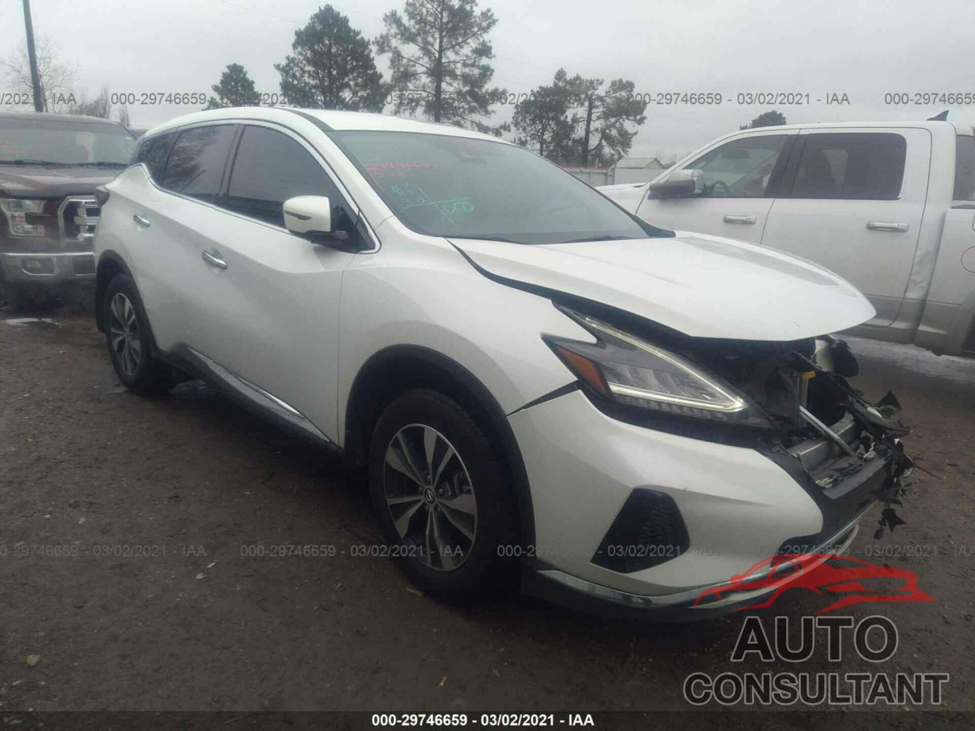 NISSAN MURANO 2020 - 5N1AZ2AJ8LN138174