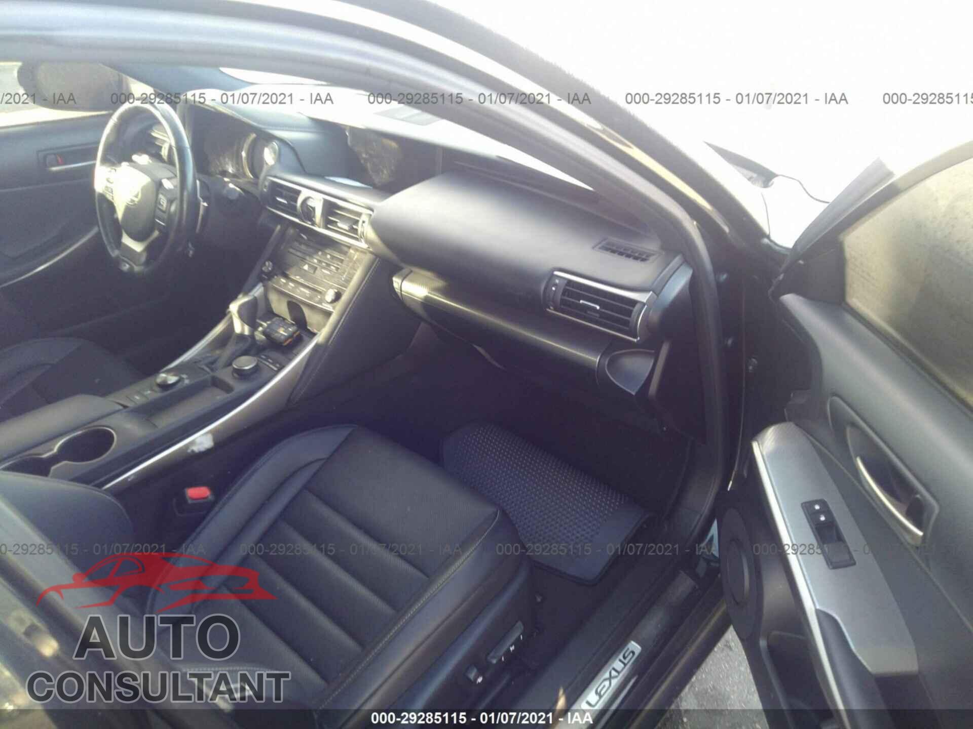 LEXUS IS 2017 - JTHBA1D28H5041738