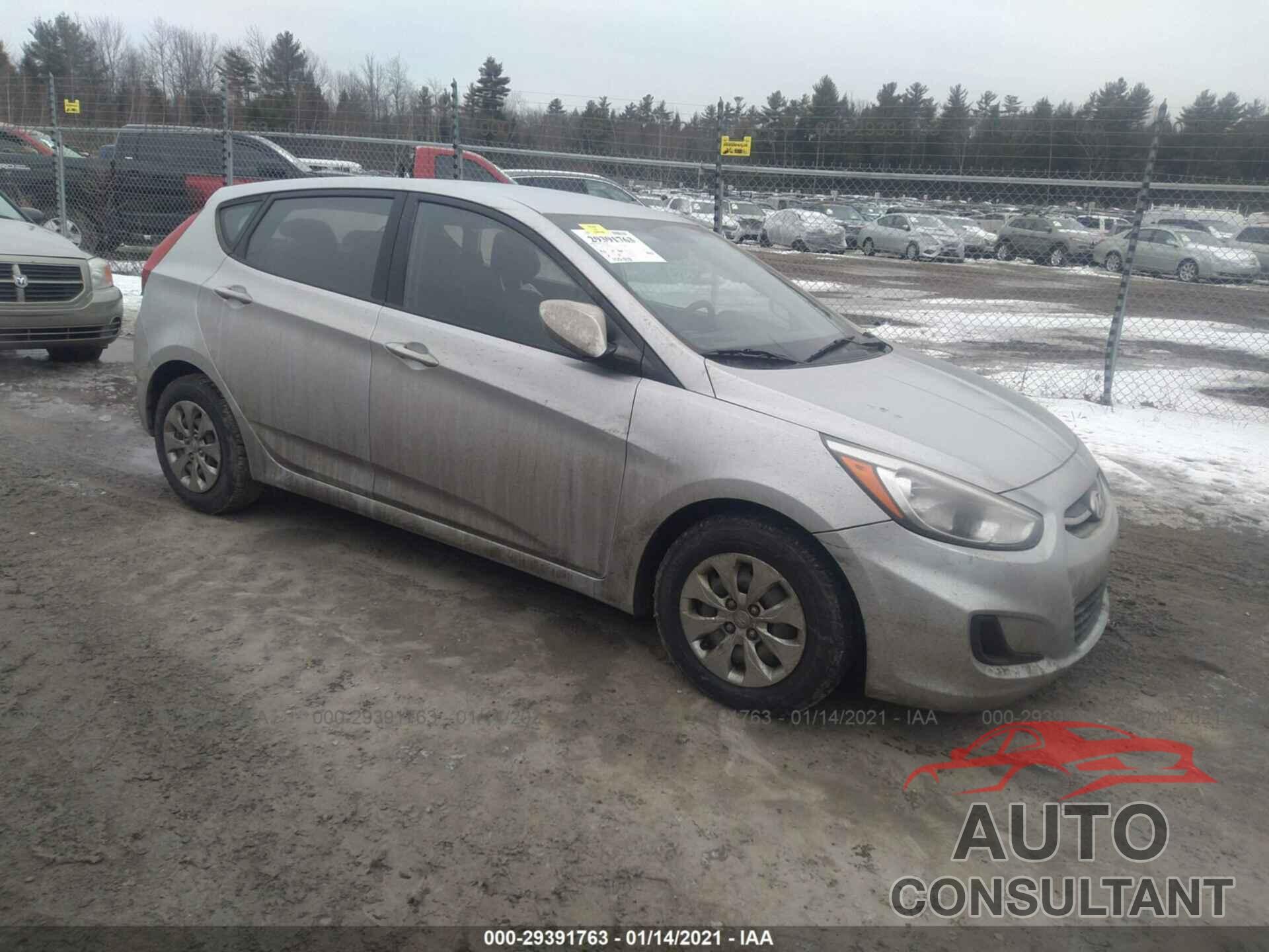 HYUNDAI ACCENT 2016 - KMHCT5AE3GU257485