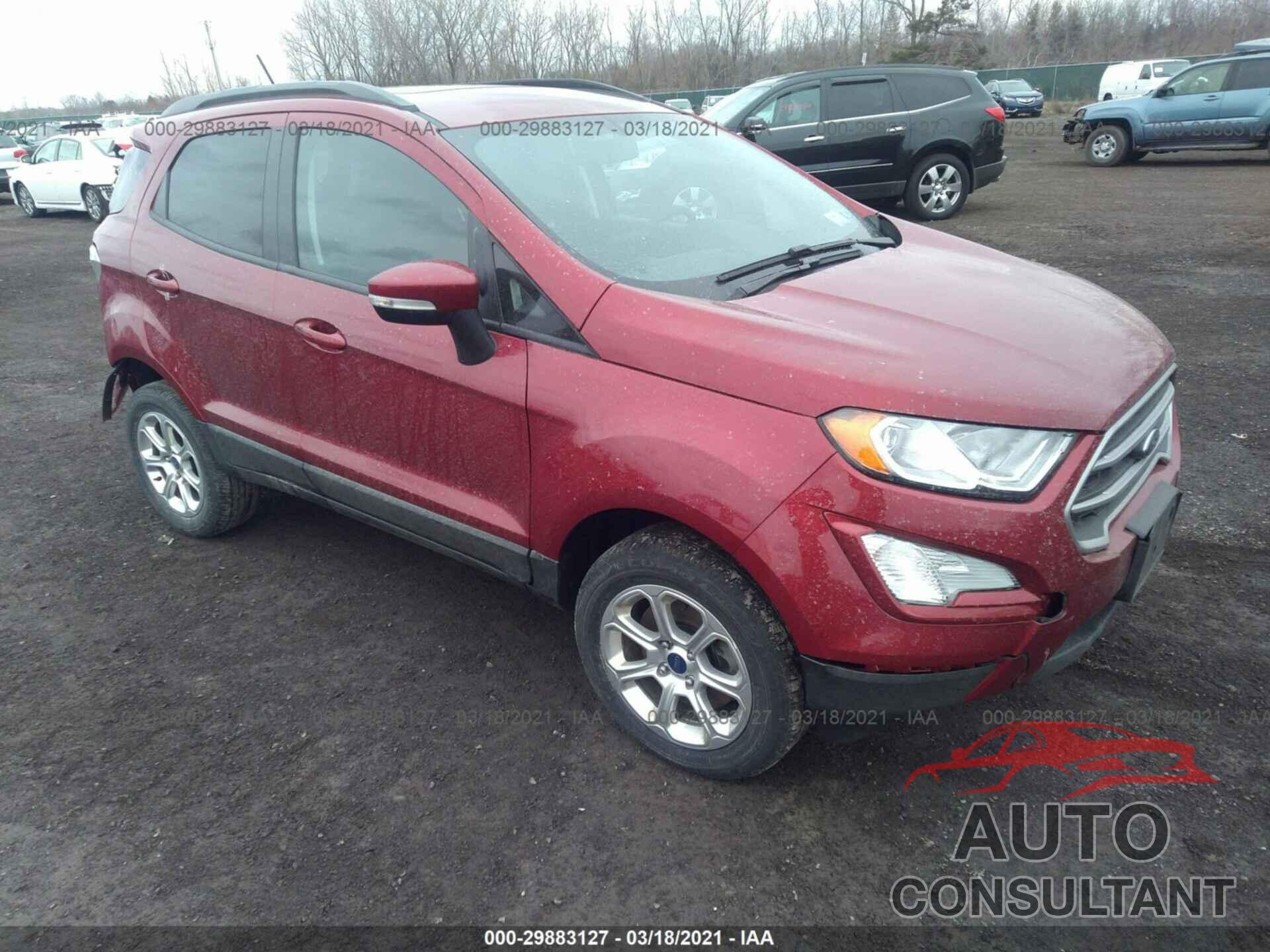 FORD ECOSPORT 2019 - MAJ6S3GL6KC280990