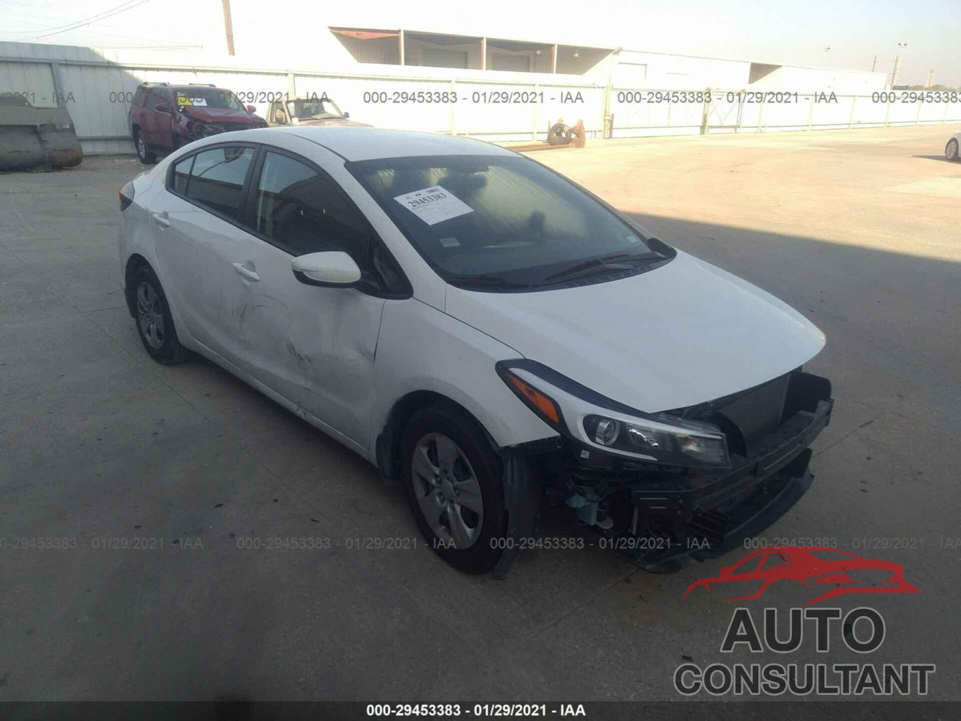 KIA FORTE 2017 - 3KPFK4A79HE121300