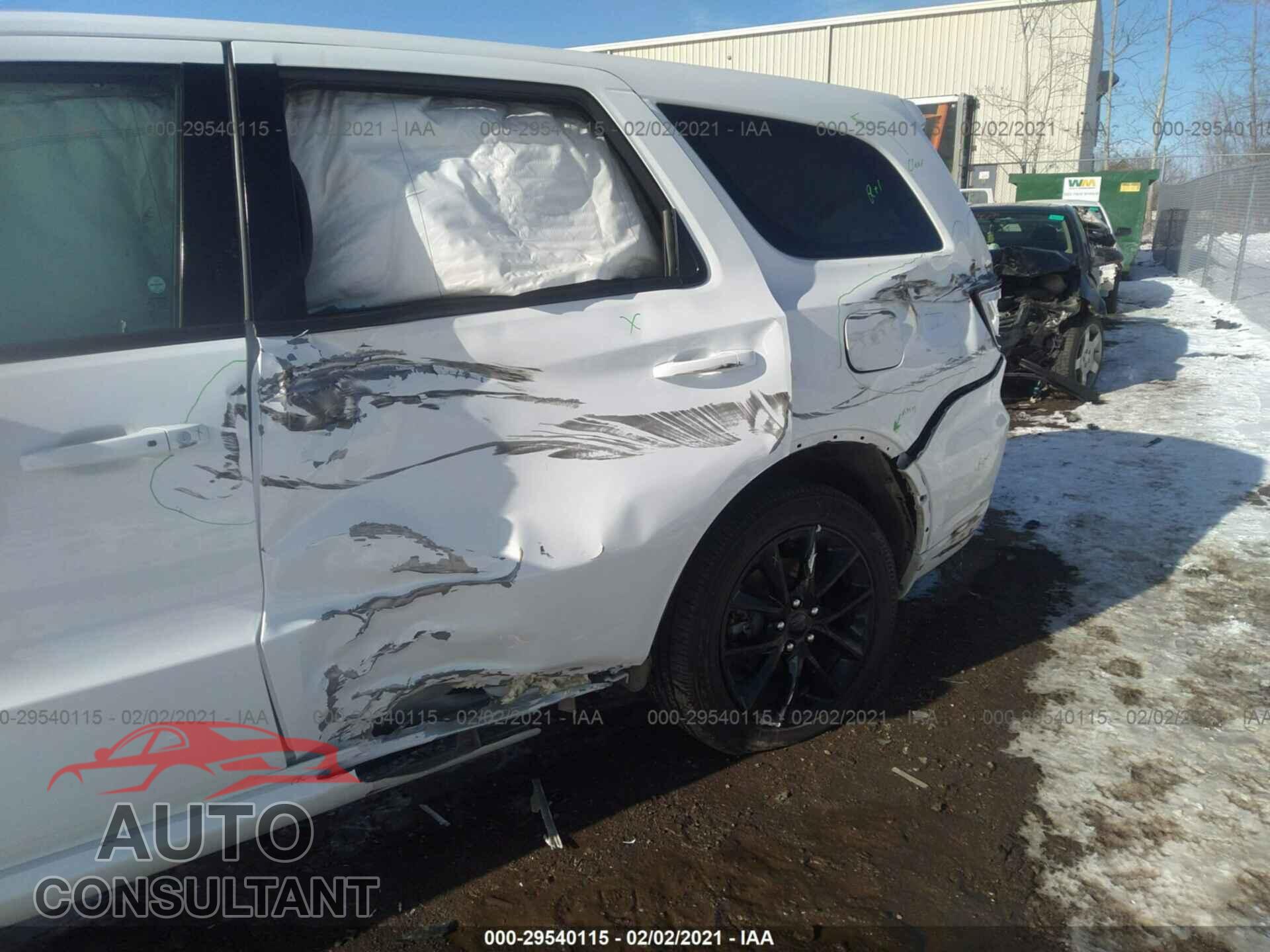 DODGE DURANGO 2018 - 1C4RDJAG4JC160654
