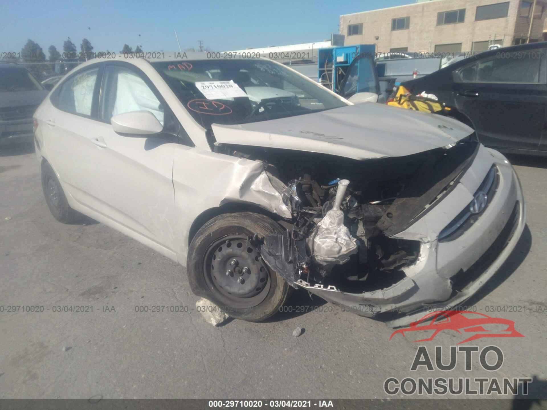 HYUNDAI ACCENT 2016 - KMHCT4AE9GU997987