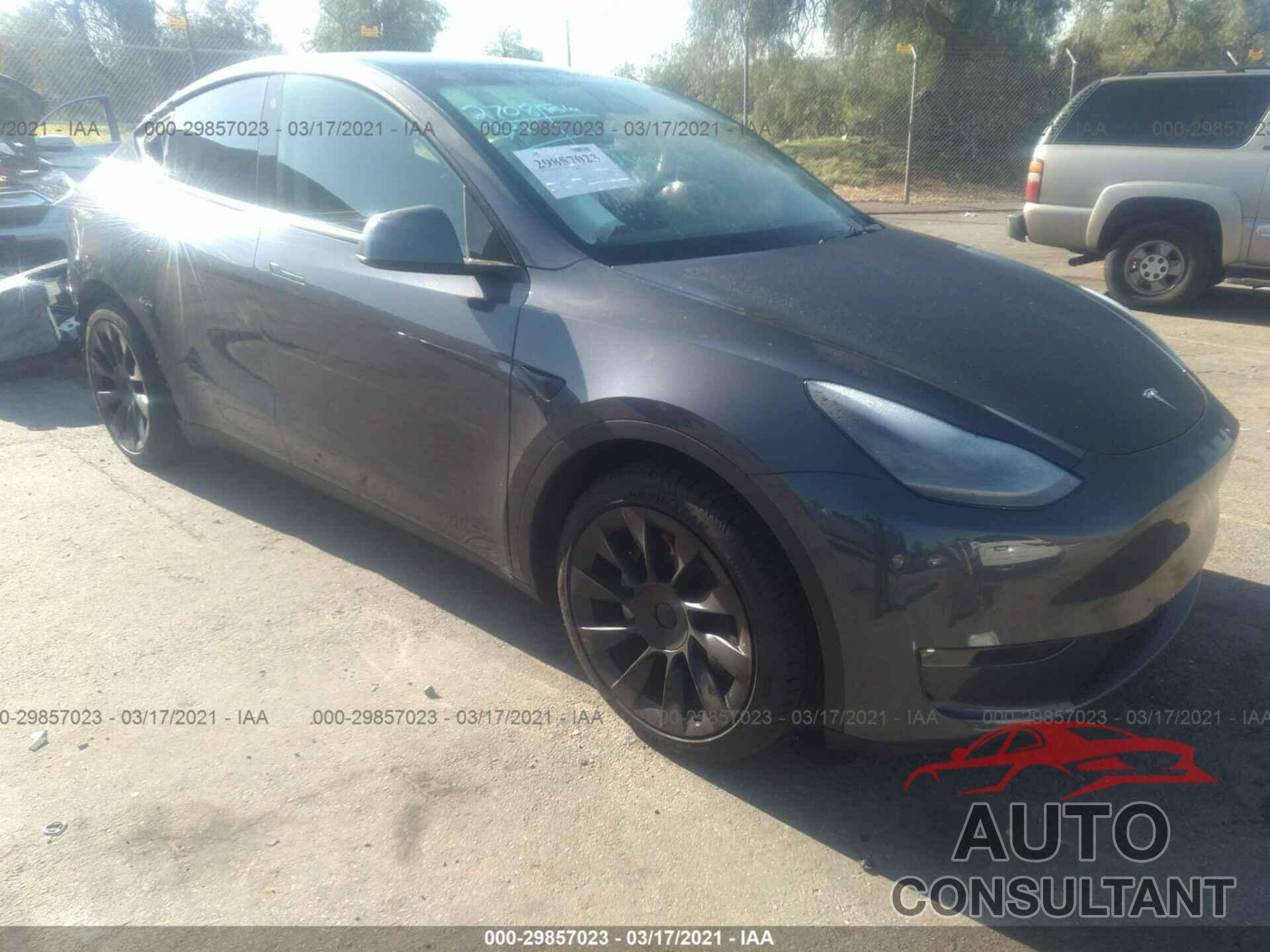 TESLA MODEL Y 2021 - 5YJYGDED9MF103104