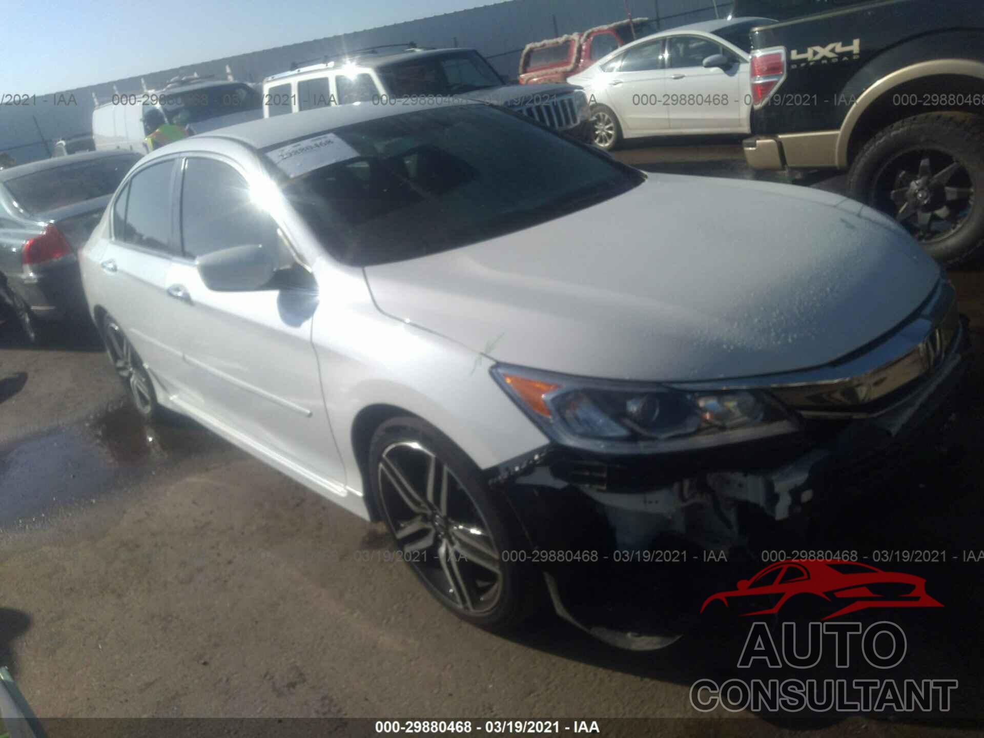 HONDA ACCORD SEDAN 2017 - 1HGCR2F56HA097424