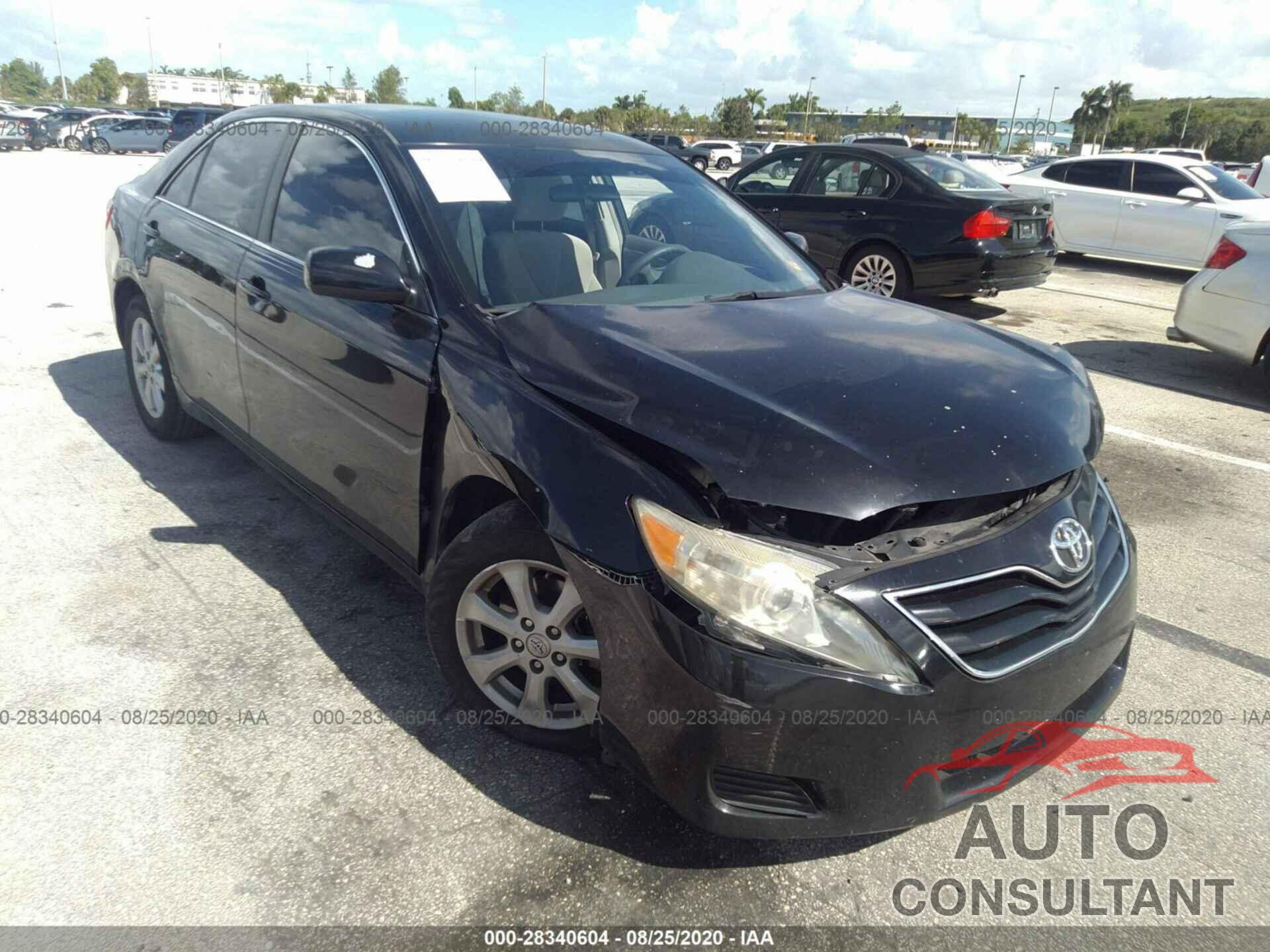 TOYOTA CAMRY 2011 - 4T4BF3EK0BR185666