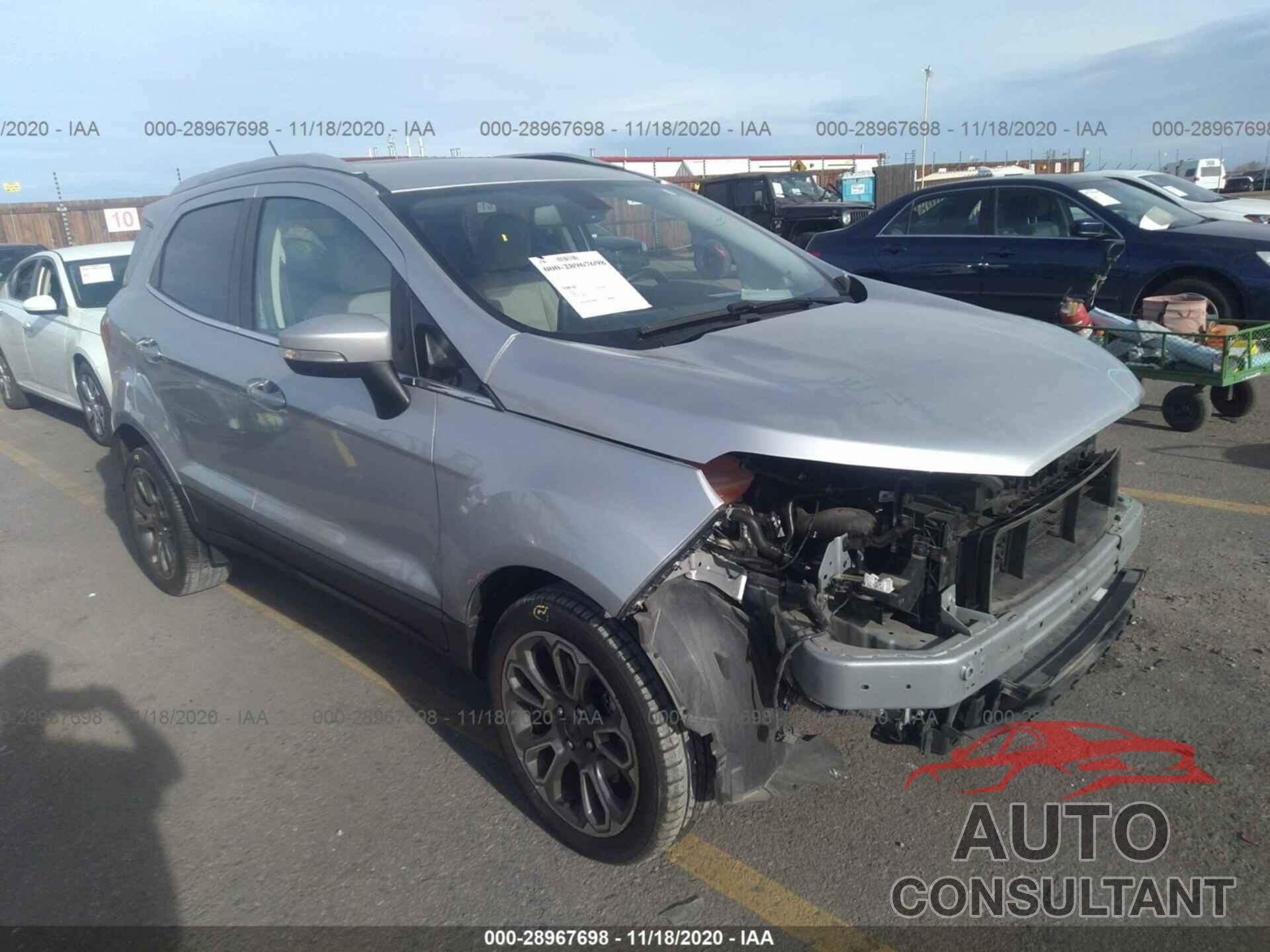 FORD ECOSPORT 2018 - MAJ3P1VE5JC214099