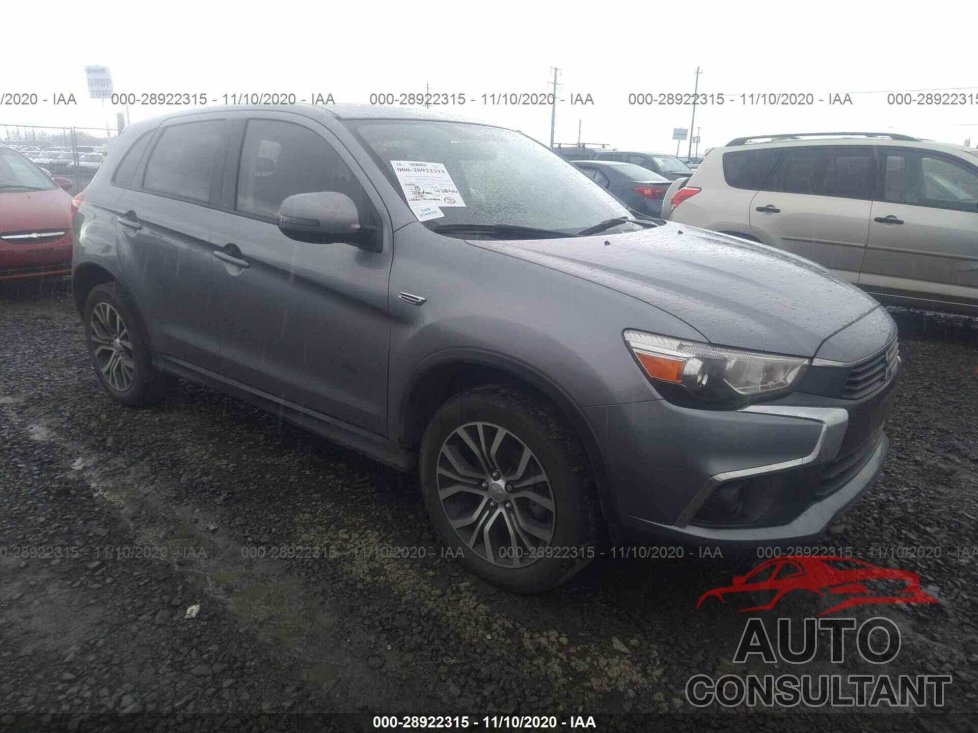 MITSUBISHI OUTLANDER SPORT 2017 - JA4AP3AU9HZ004326