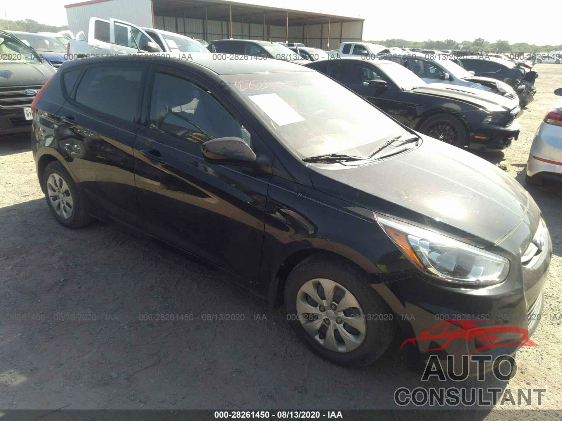 HYUNDAI ACCENT 2017 - KMHCT5AE7HU331525