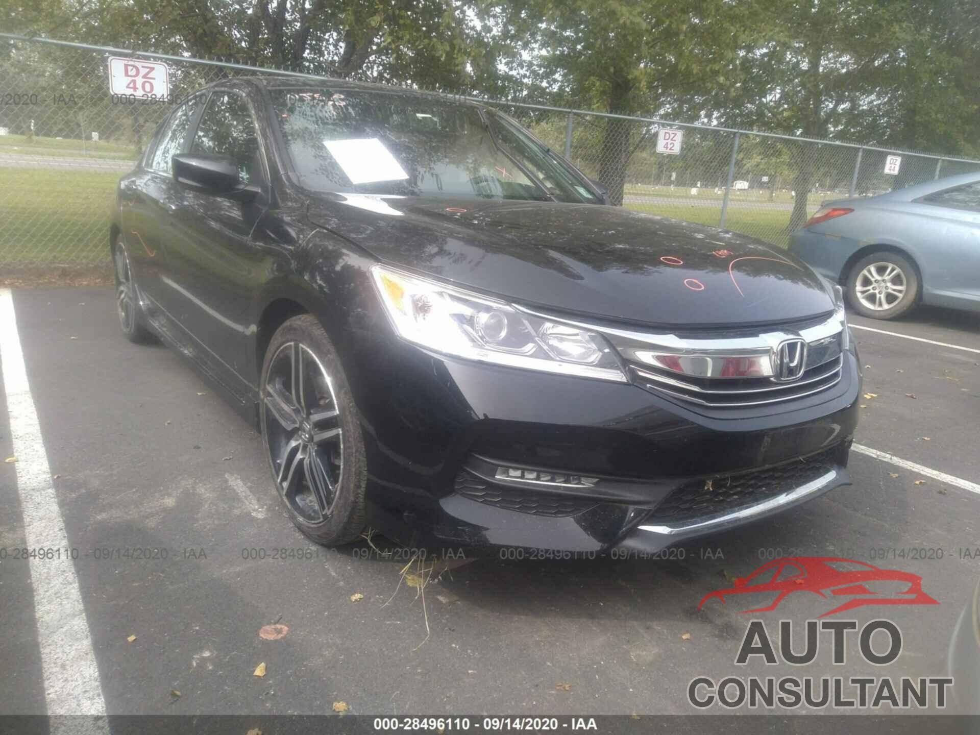HONDA ACCORD SEDAN 2017 - 1HGCR2F52HA273689
