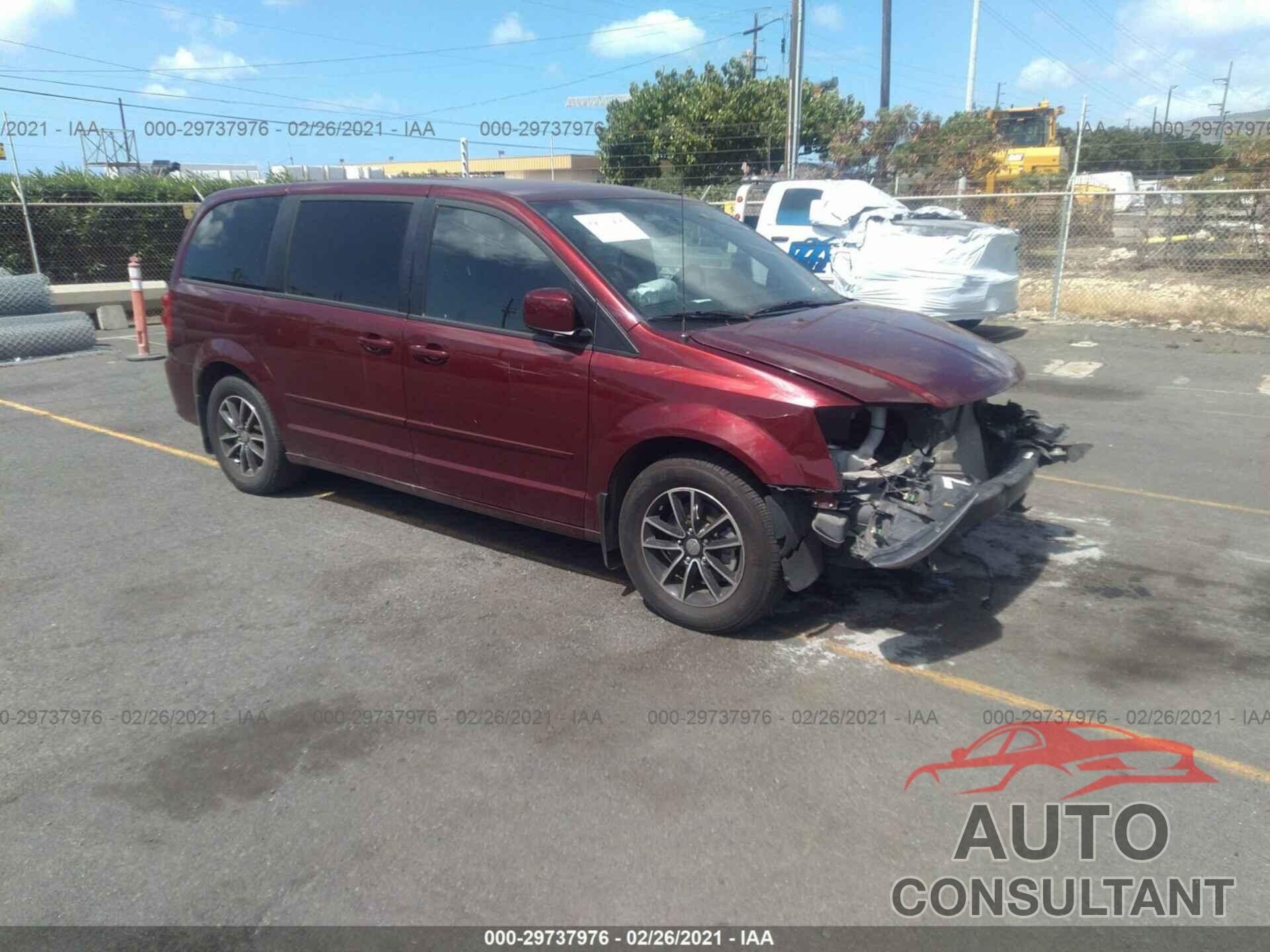 DODGE GRAND CARAVAN 2017 - 2C4RDGBG4HR835339