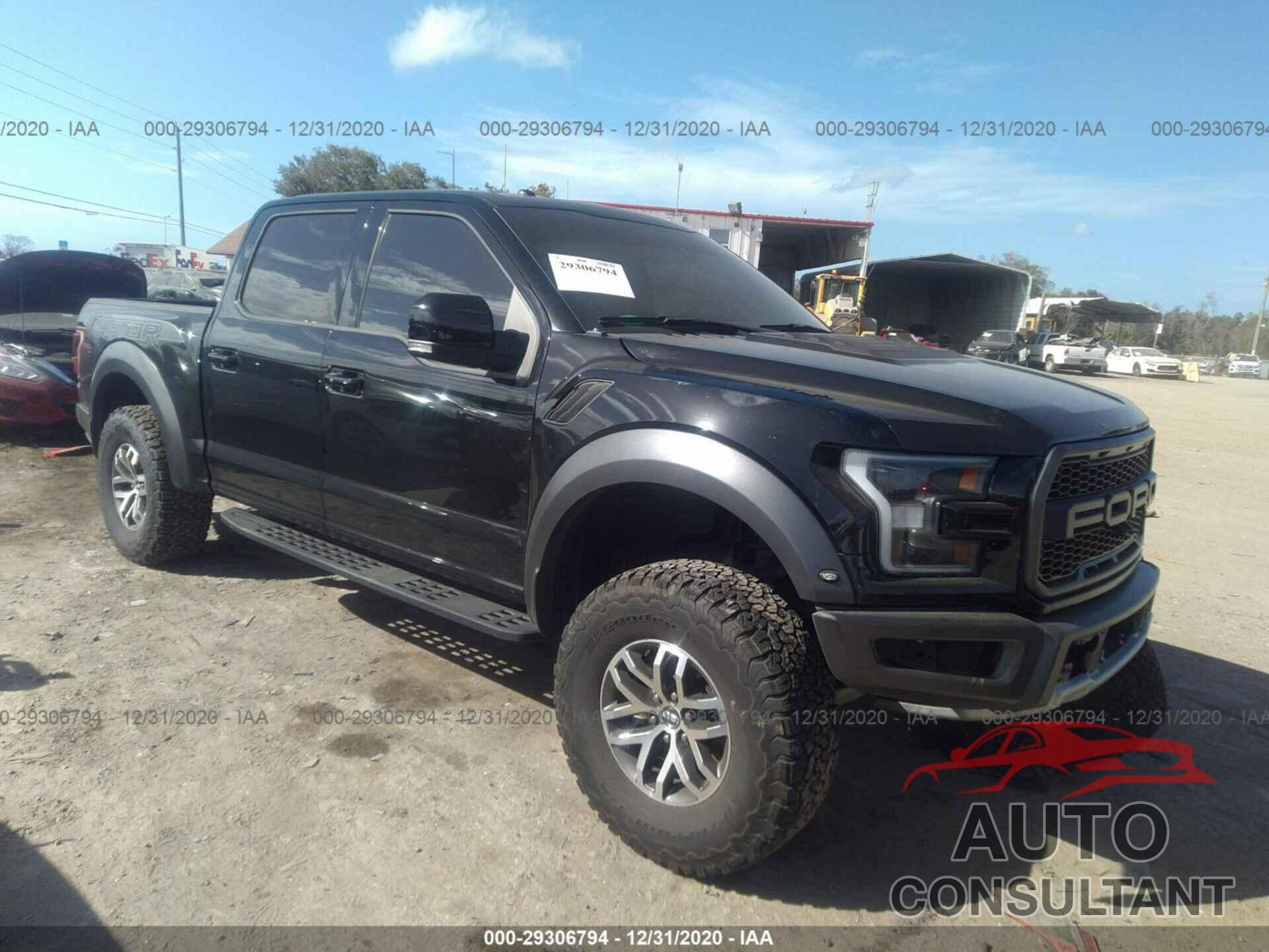 FORD F-150 2017 - 1FTFW1RG0HFB62685
