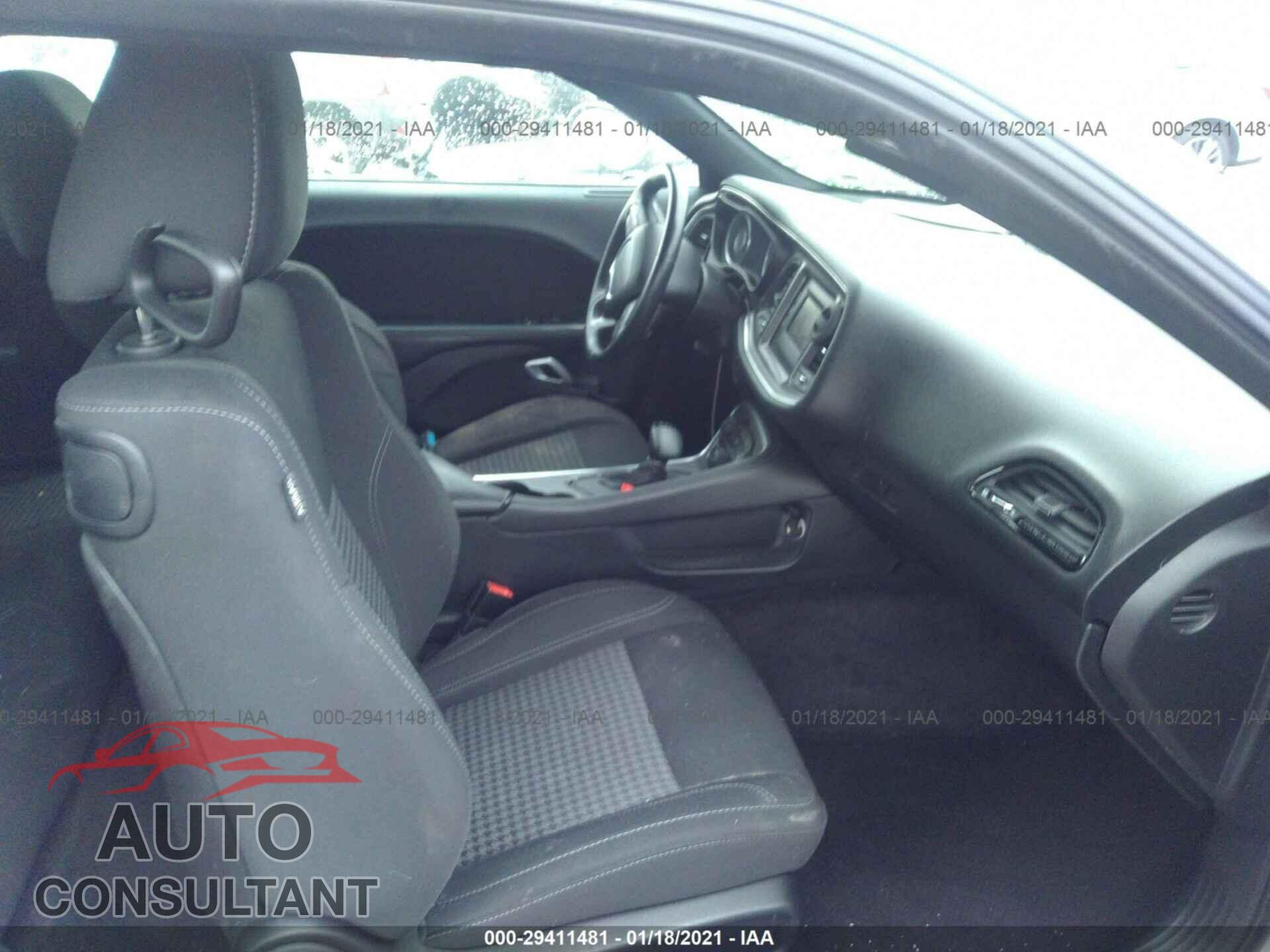 DODGE CHALLENGER 2016 - 2C3CDZAG7GH178175