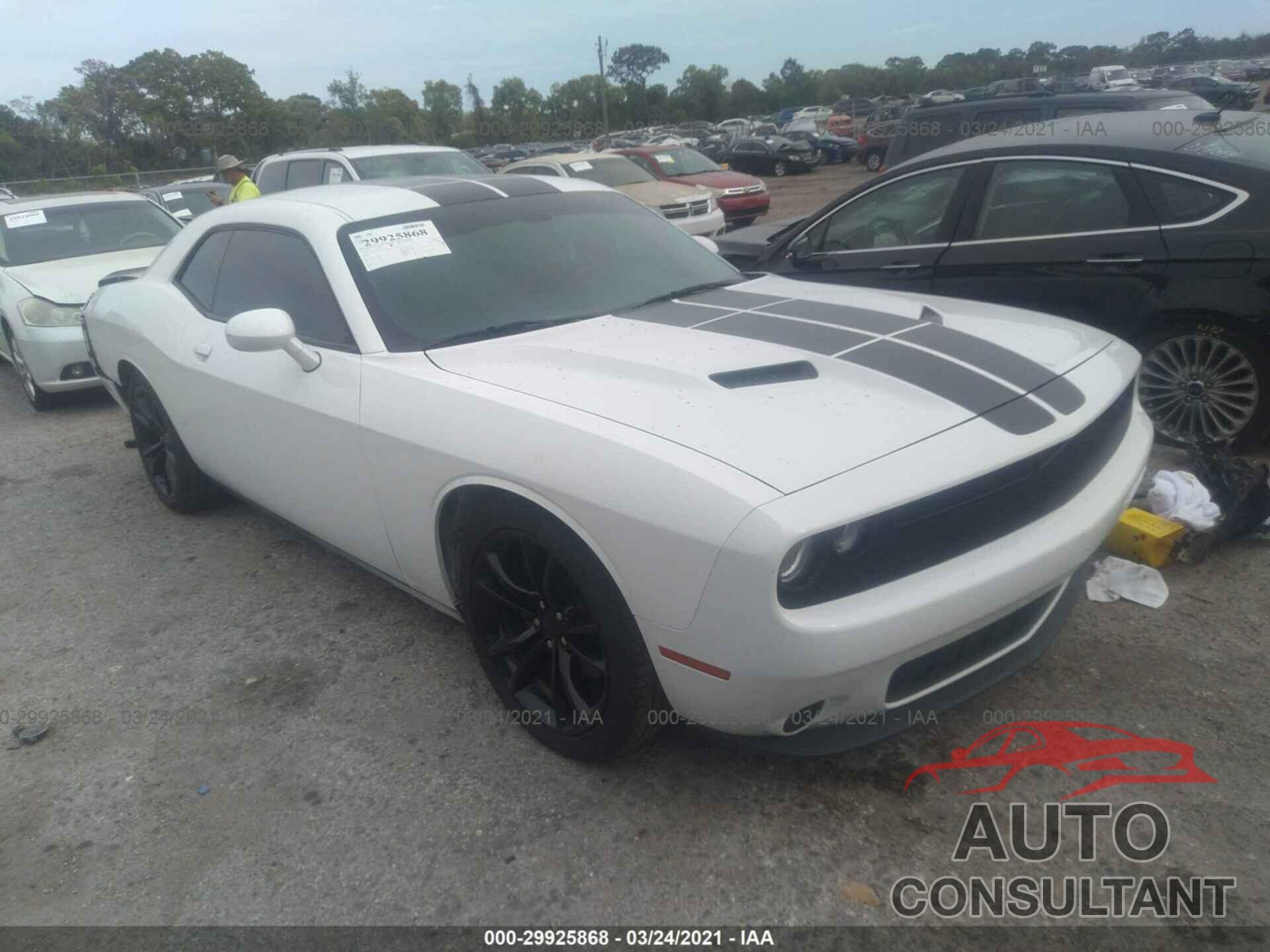 DODGE CHALLENGER 2016 - 2C3CDZAG2GH231929