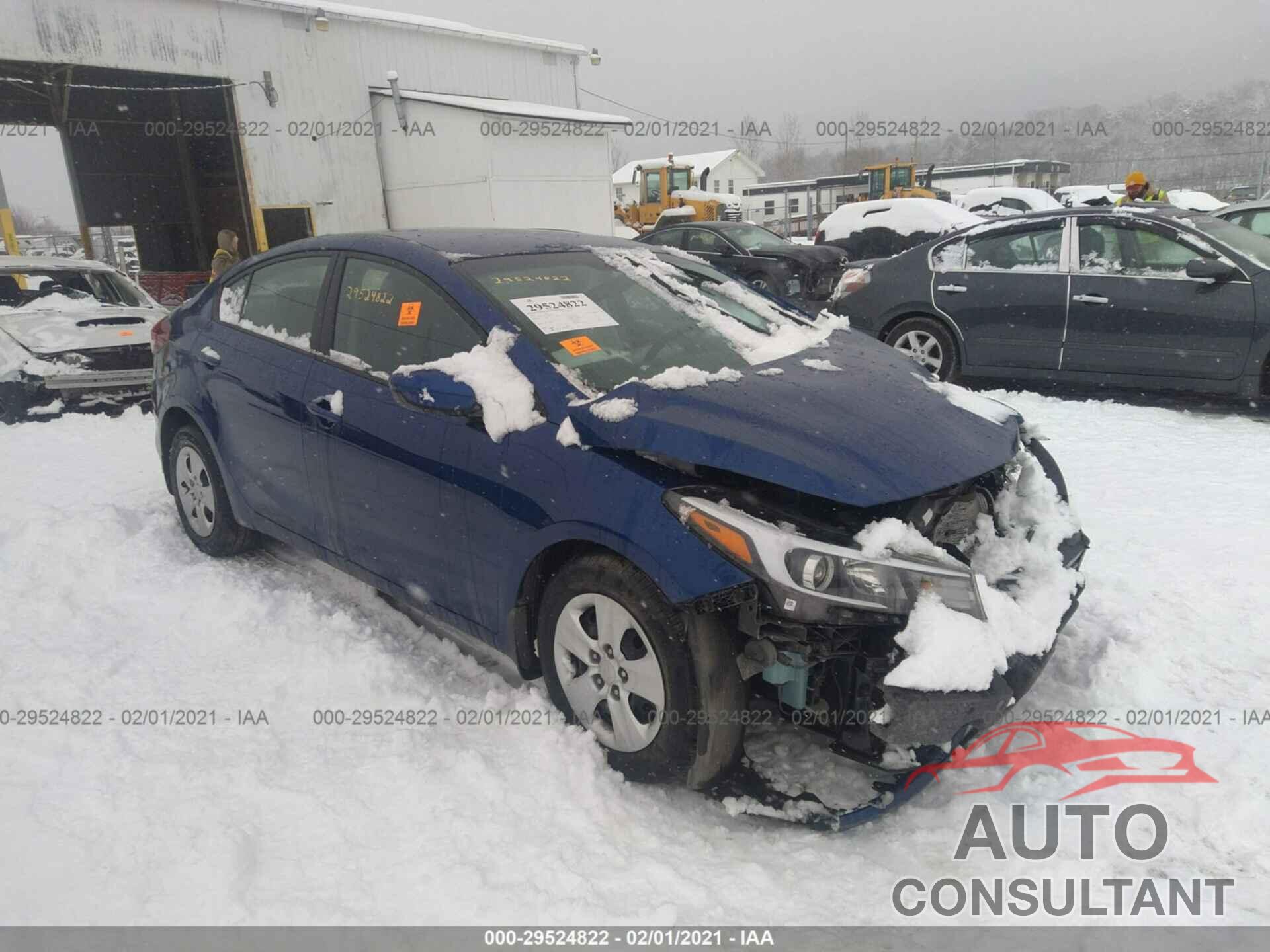 KIA FORTE 2017 - 3KPFK4A74HE105702